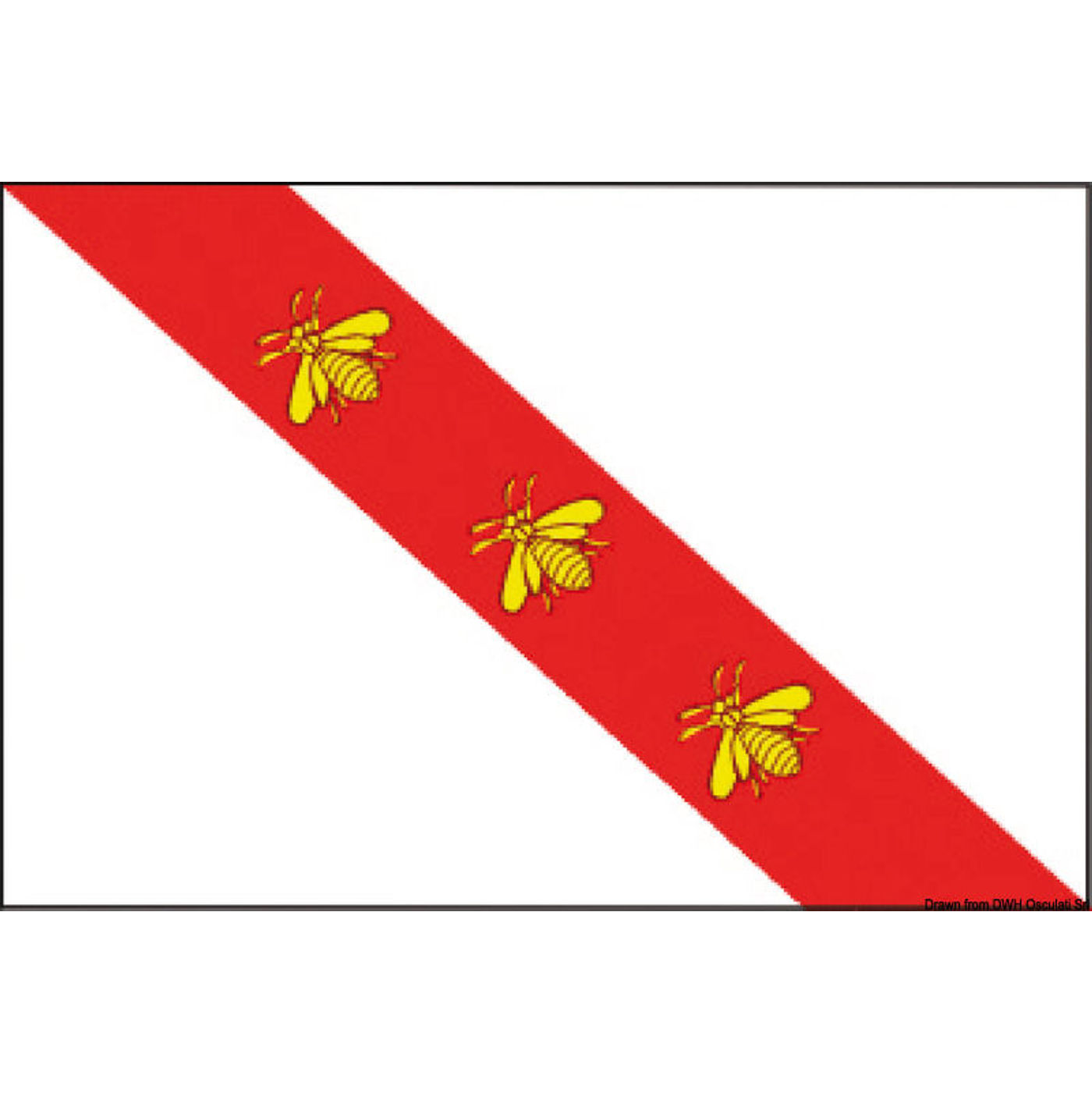 Flag Elba 20 x 30 cm