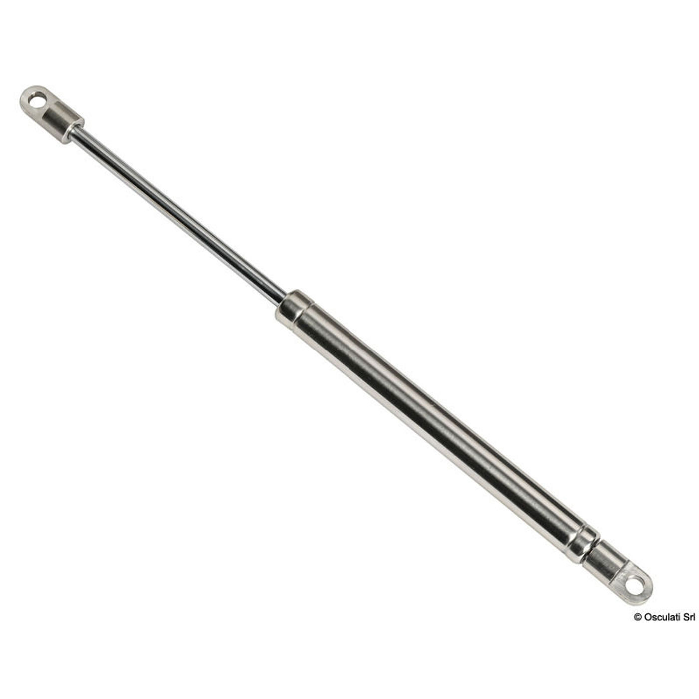 Gasfjeder i rustfrit stål 730 mm 20/70 kg