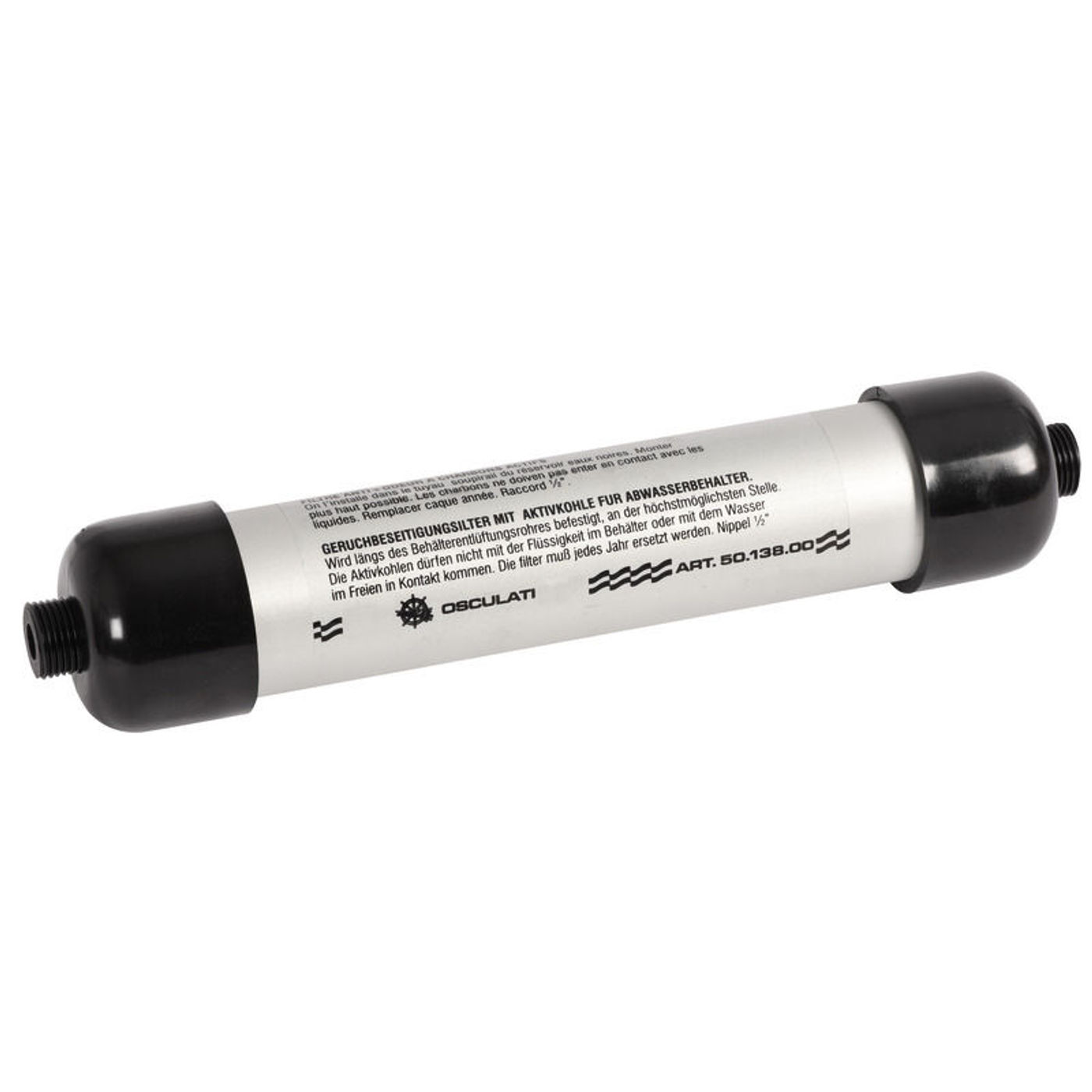 Deodorsan kulfilter til sortvandsudluftning