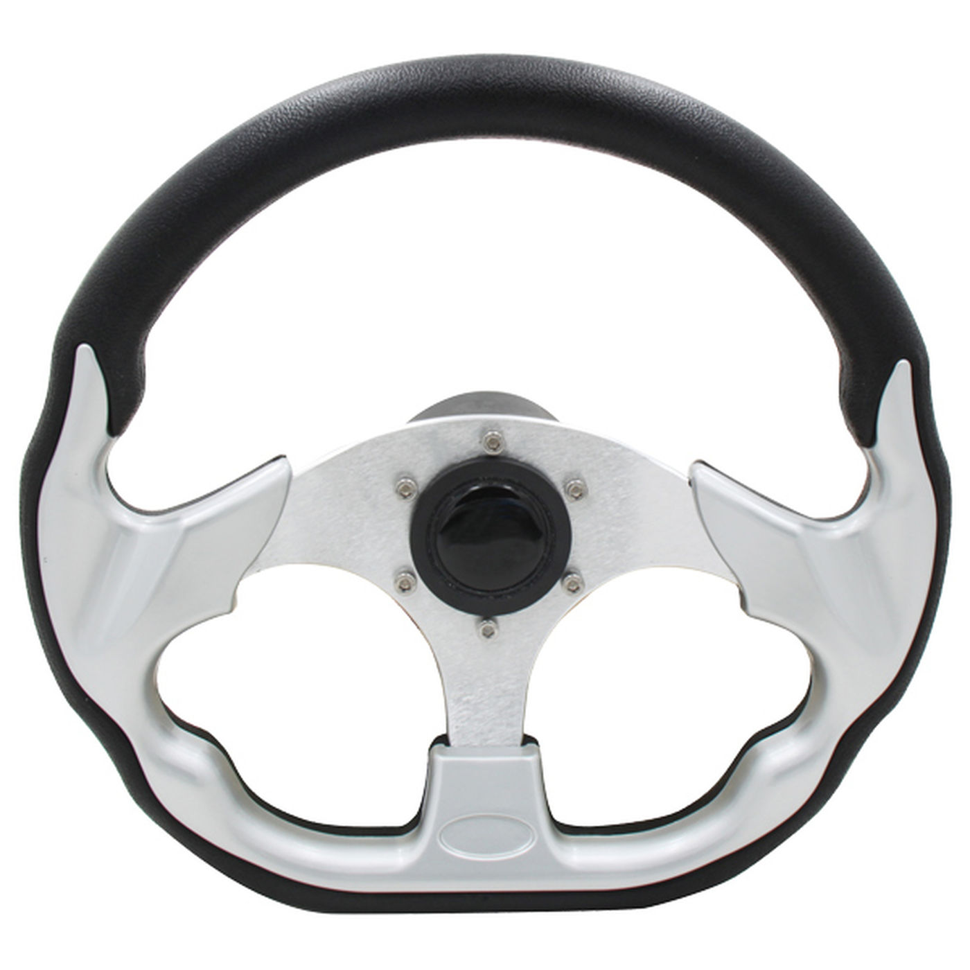 Sportsrat sort med alu, Ø318x303mm, med 3/4" std. nav - 1420205