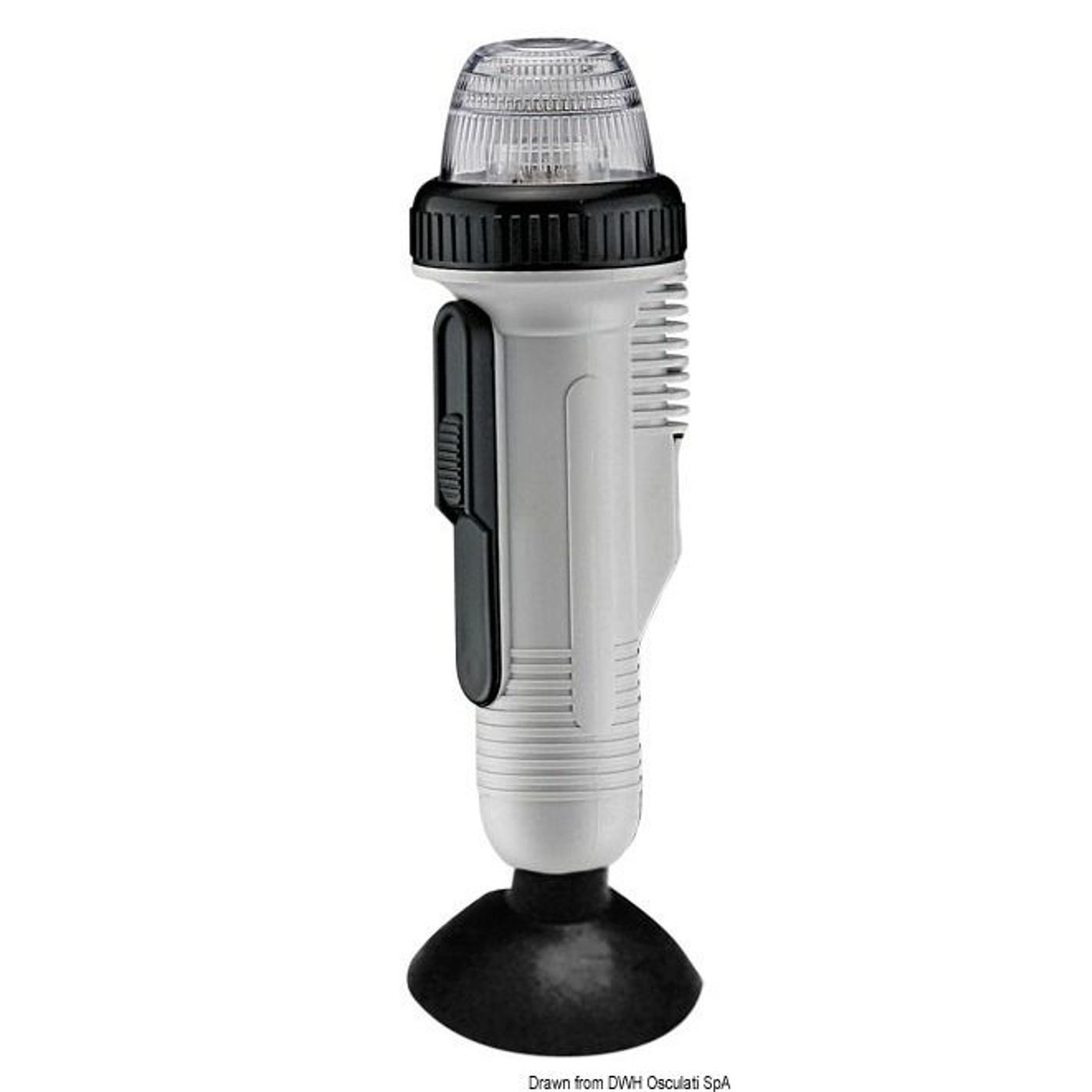 360° LED-lanterne med stang, COLREG-certificeret