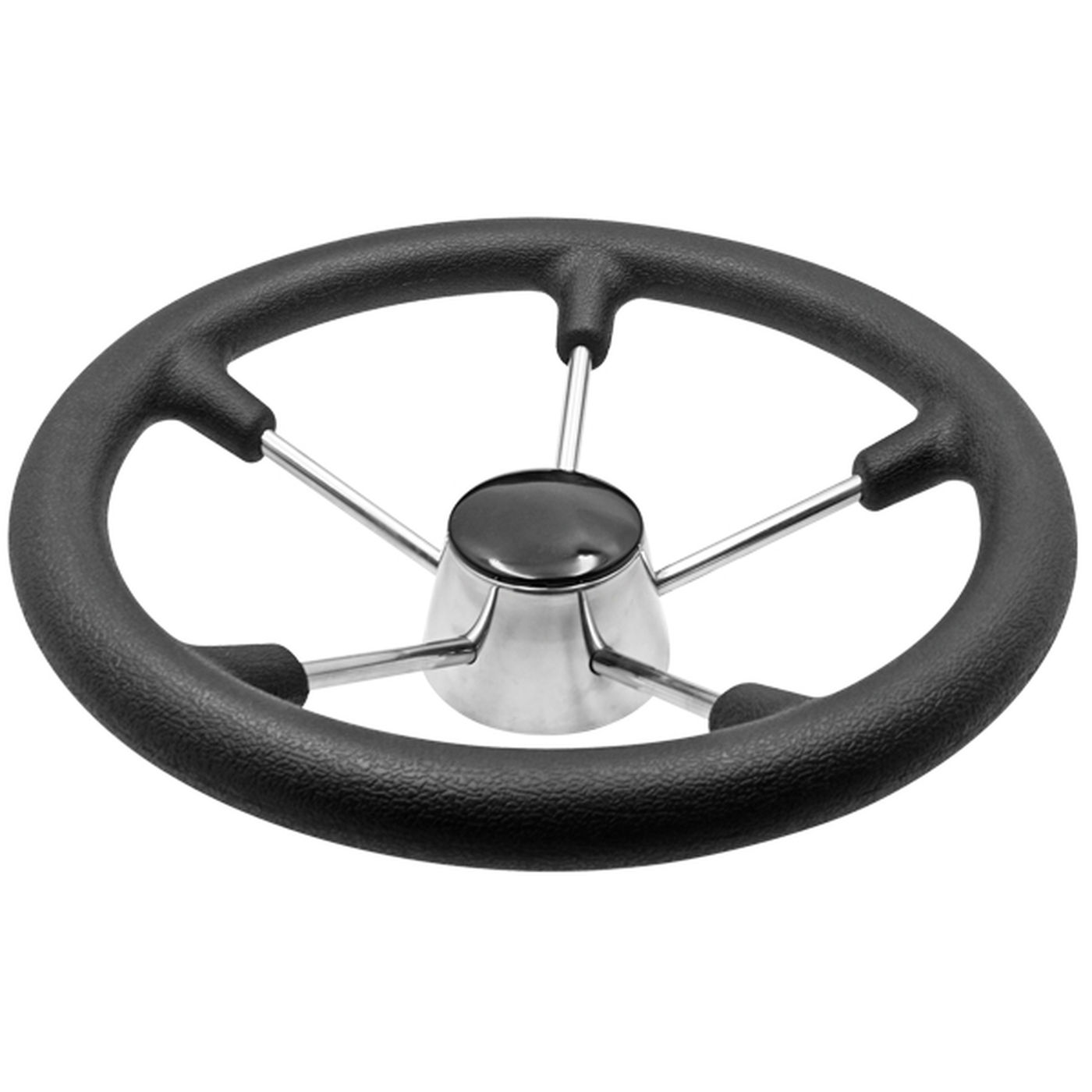 Stålrat AISI 316 stål med sort soft grib Ø28cm - 1420631