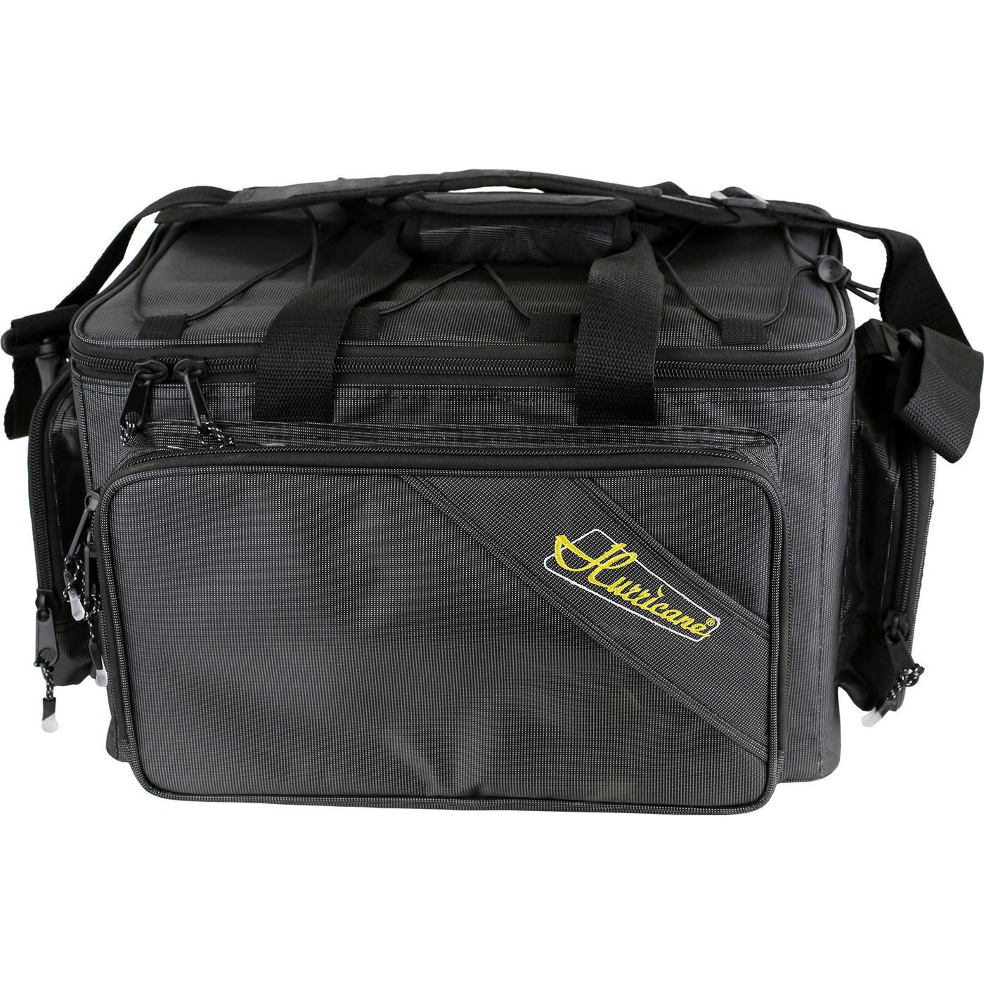 Betesväska med 4 boxar Svart 480x330x230 mm