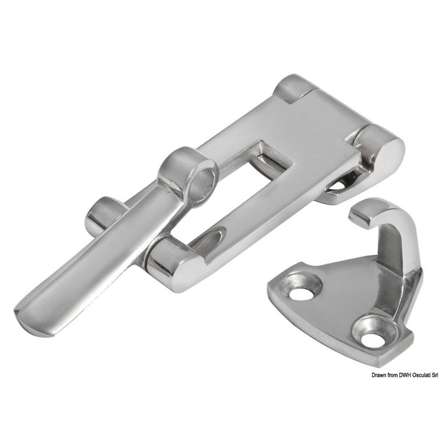 Spændelås AISI 316 104.6 x 36.7 mm