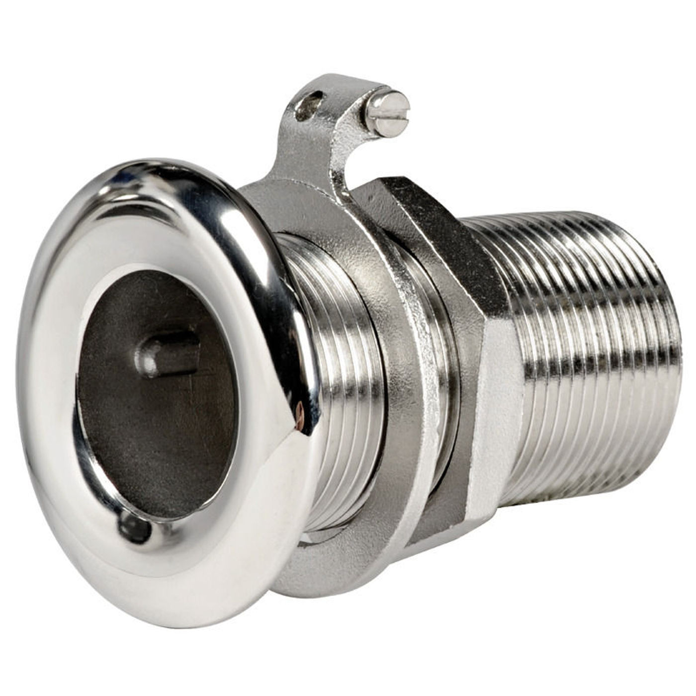 Skroggennemføring AISI 316 spejlpoleret 3/8" Skroggennemføring AISI 316 spejlpoleret 3/8"