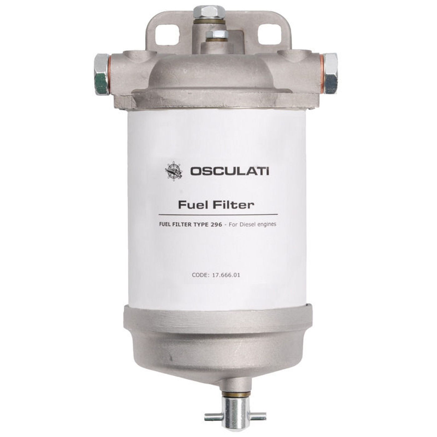 Dieselfilter CAV 796 med vandaftapning Dieselfilter CAV 796 med vandaftapning
