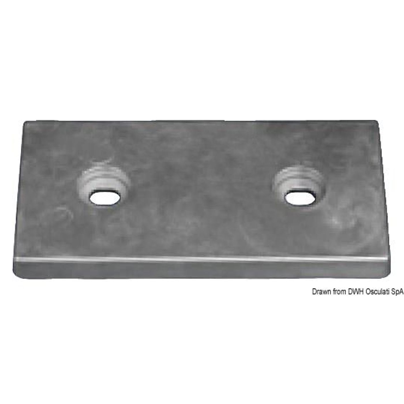 Boltmonteret zinkanode 8000 g