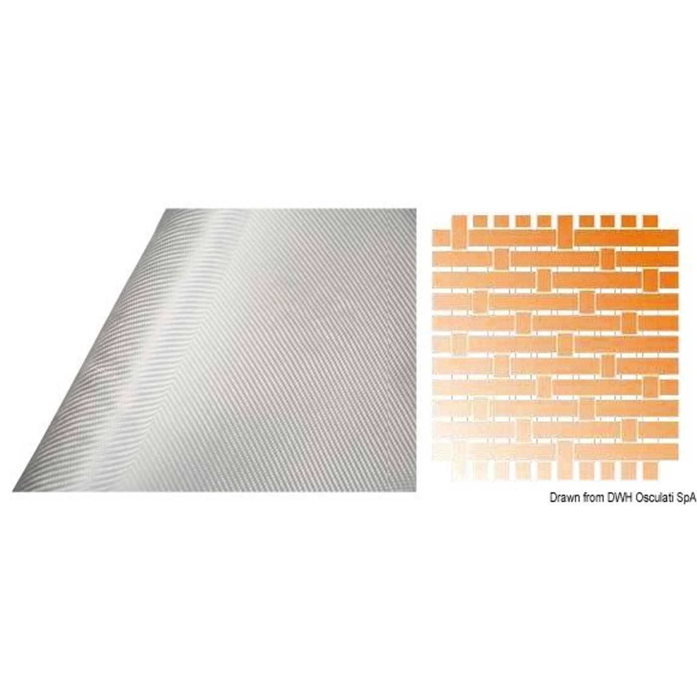 Glasfibervæv 290 gsm