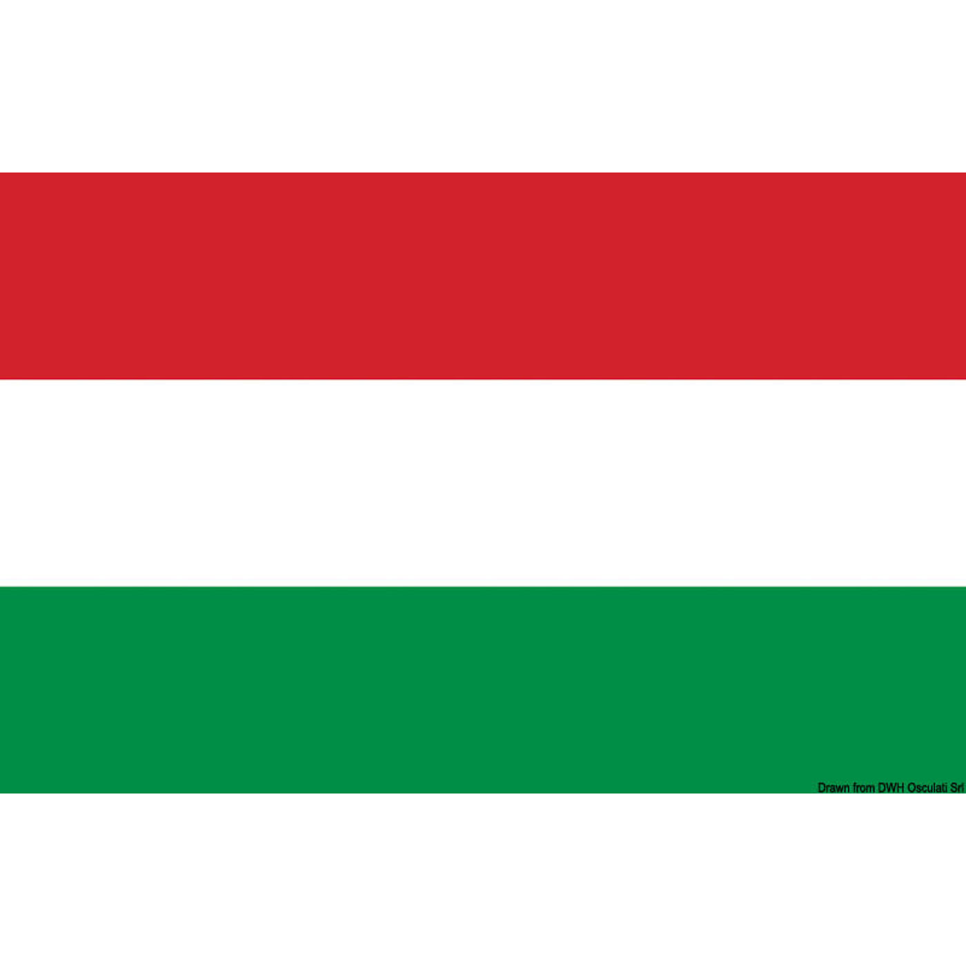 Ungerns flagga 20 x 30 cm