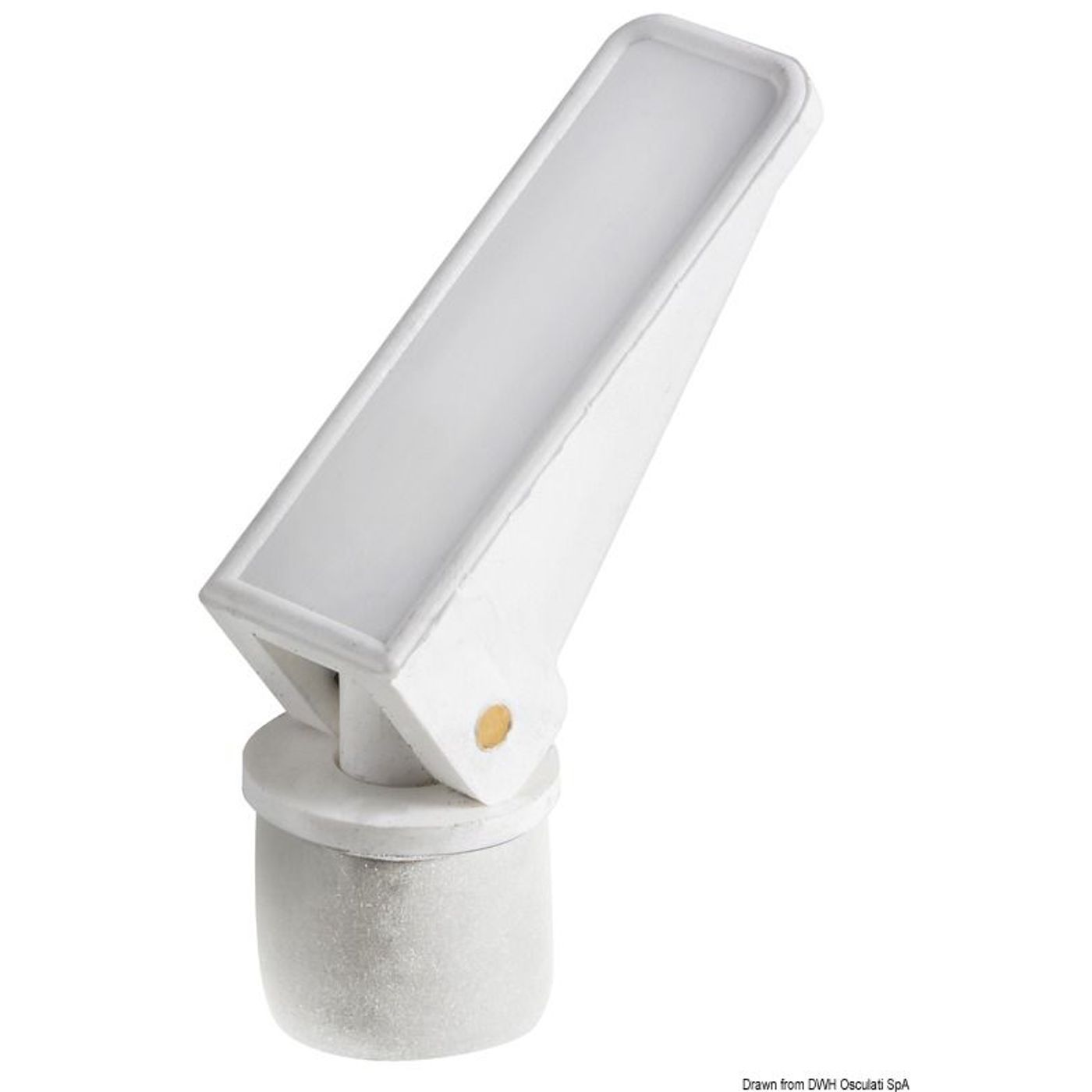 Vit expanderbar dräneringspropp 22 mm