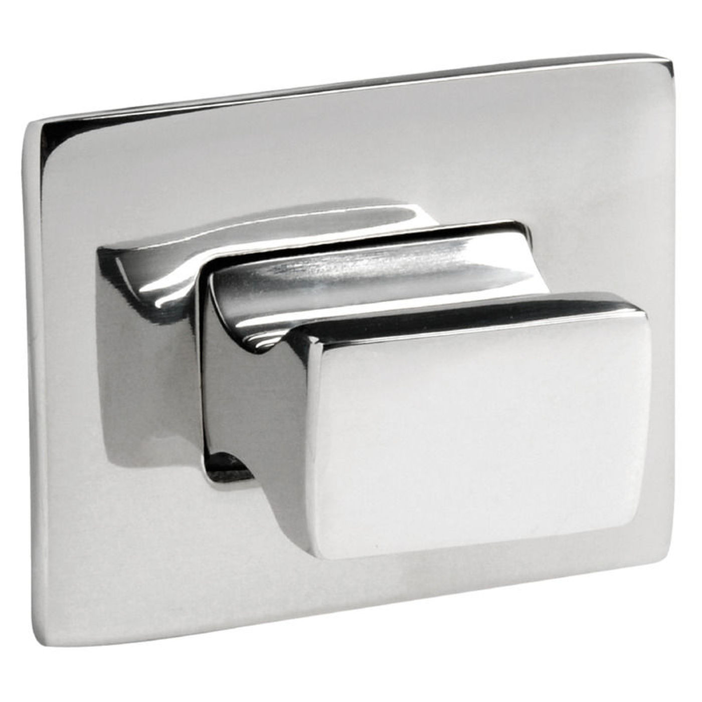 Knop + ring rektangulær poleret AISI316 Knop + ring rektangulær poleret AISI316