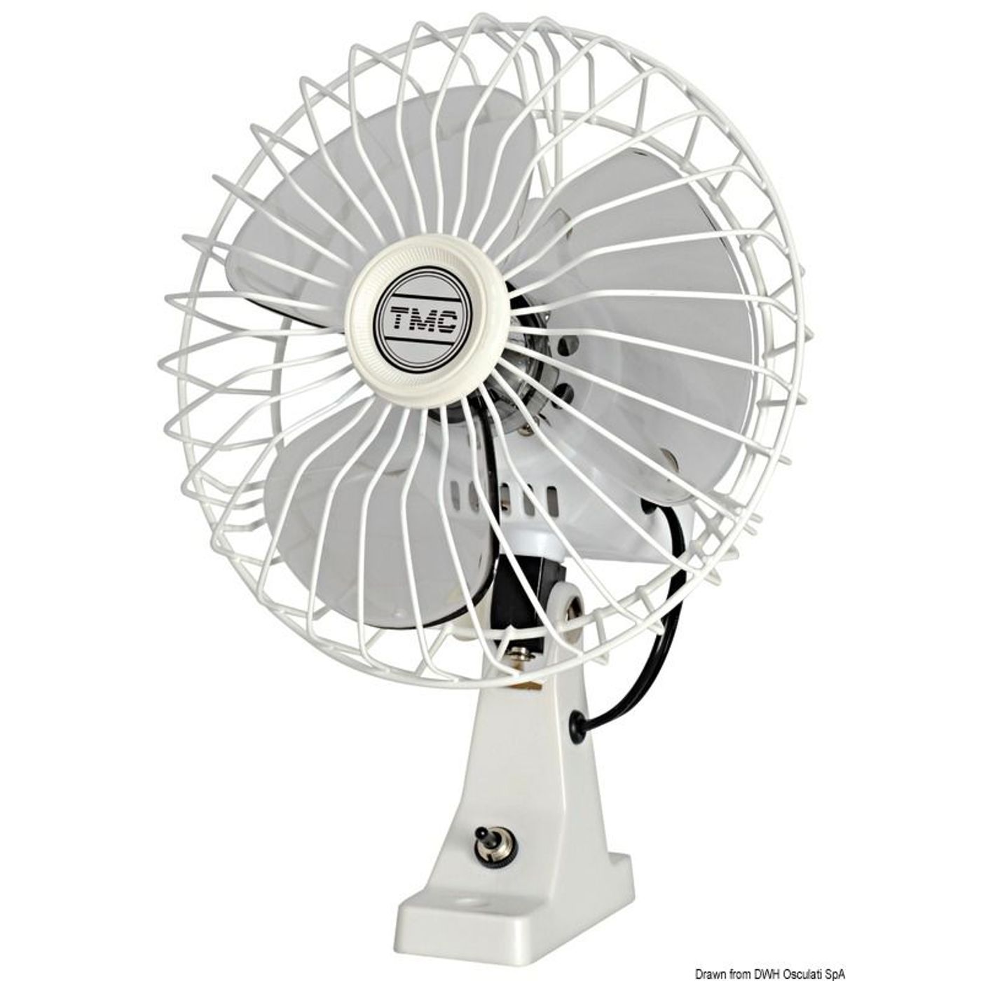 TMC justerbar ventilator 24 V