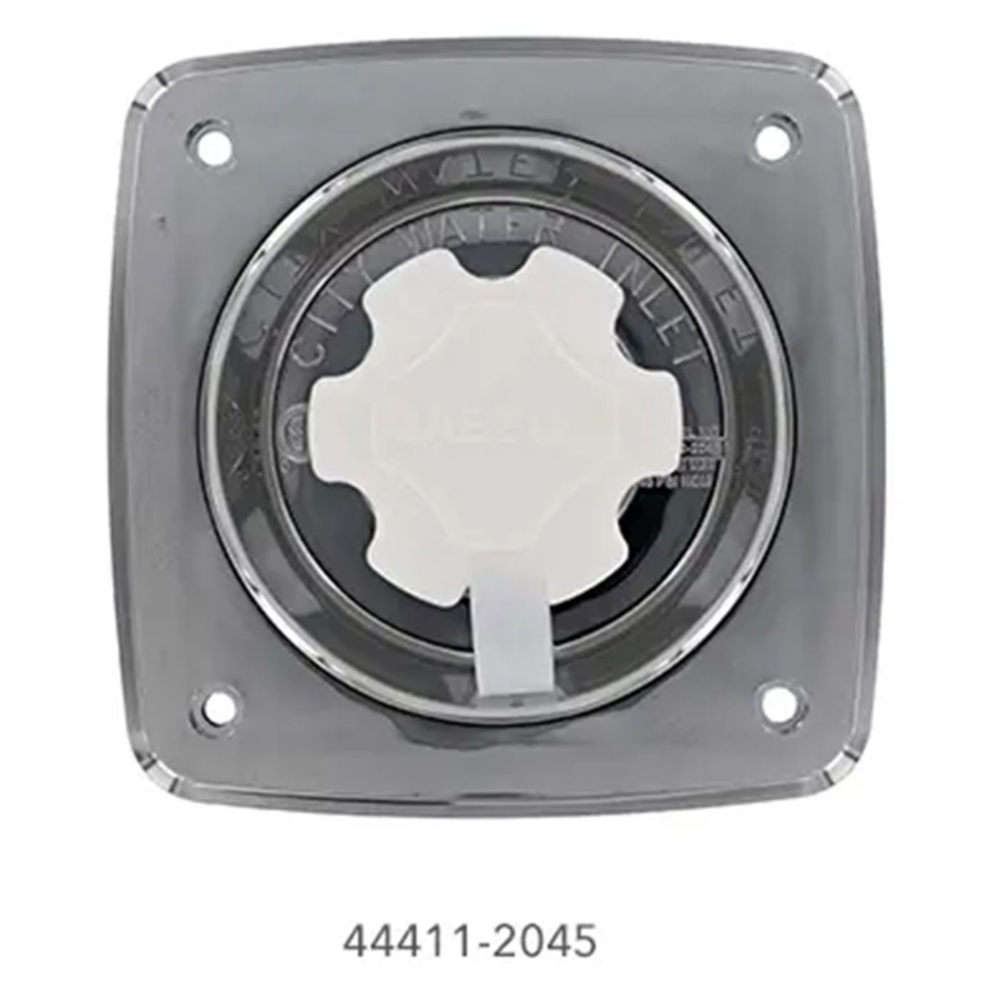 Jabsco Flush mount press 45psi chr