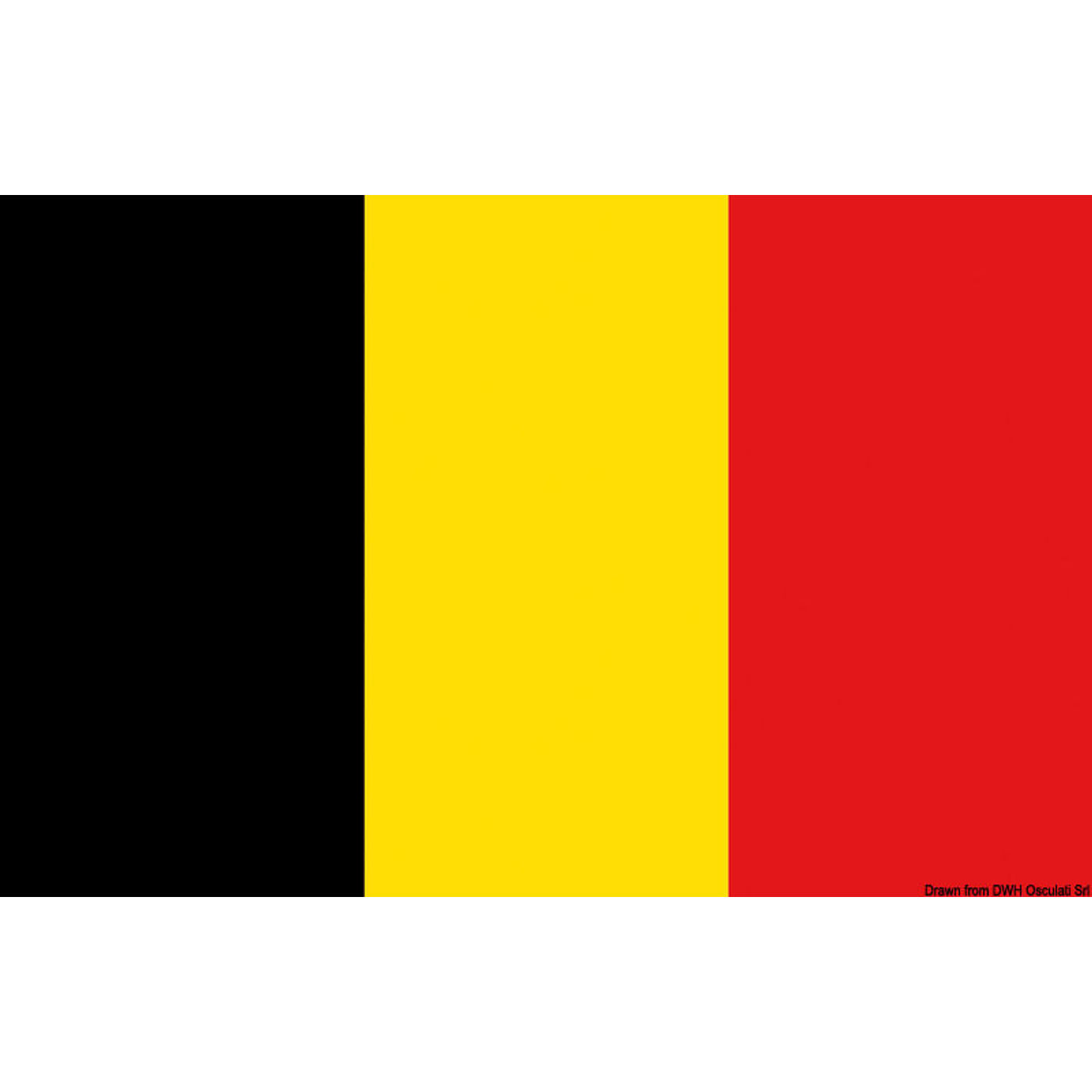 Belgienflag 30 x 45 cm