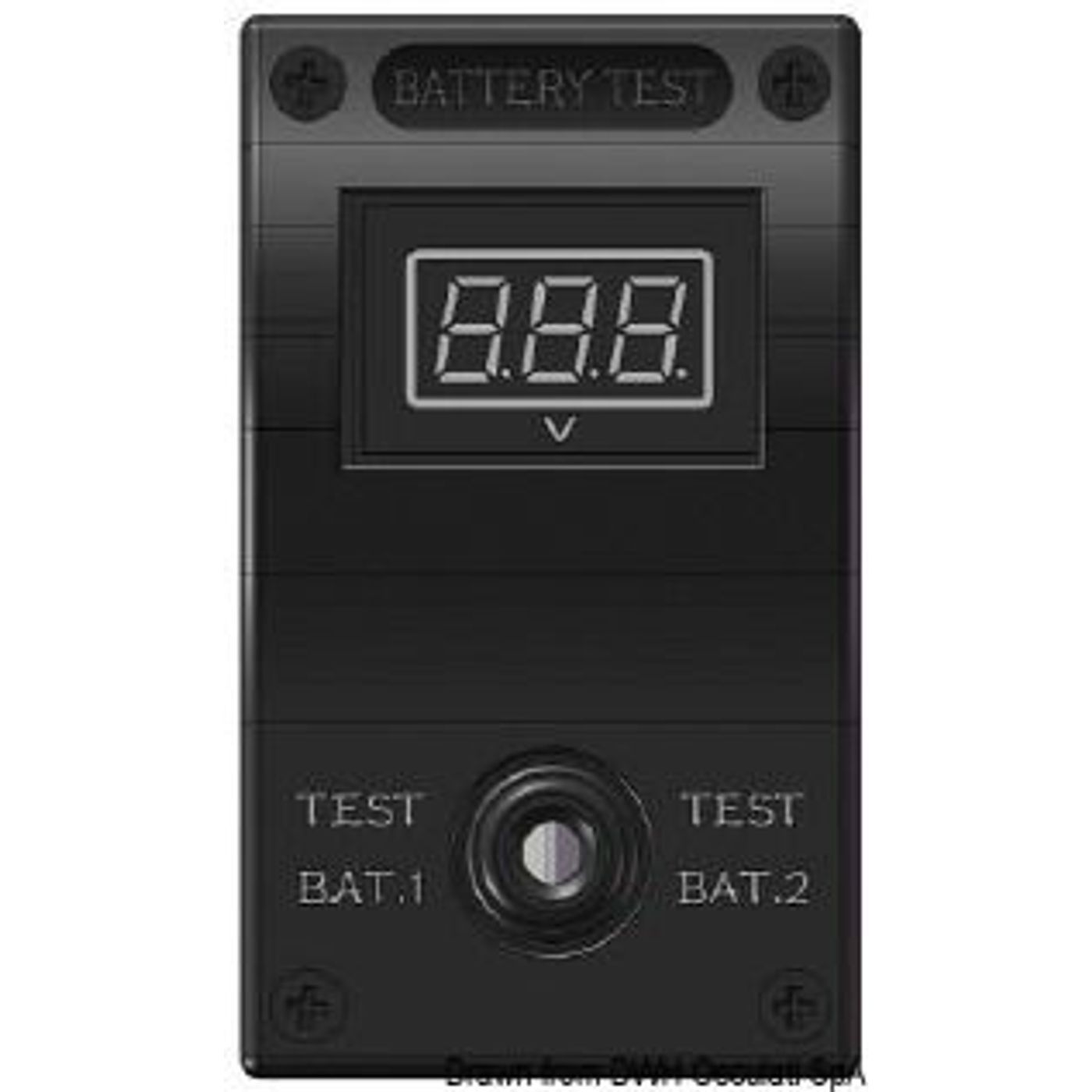 Ekstra modul med dobbelt voltmeter Ekstra modul med dobbelt voltmeter