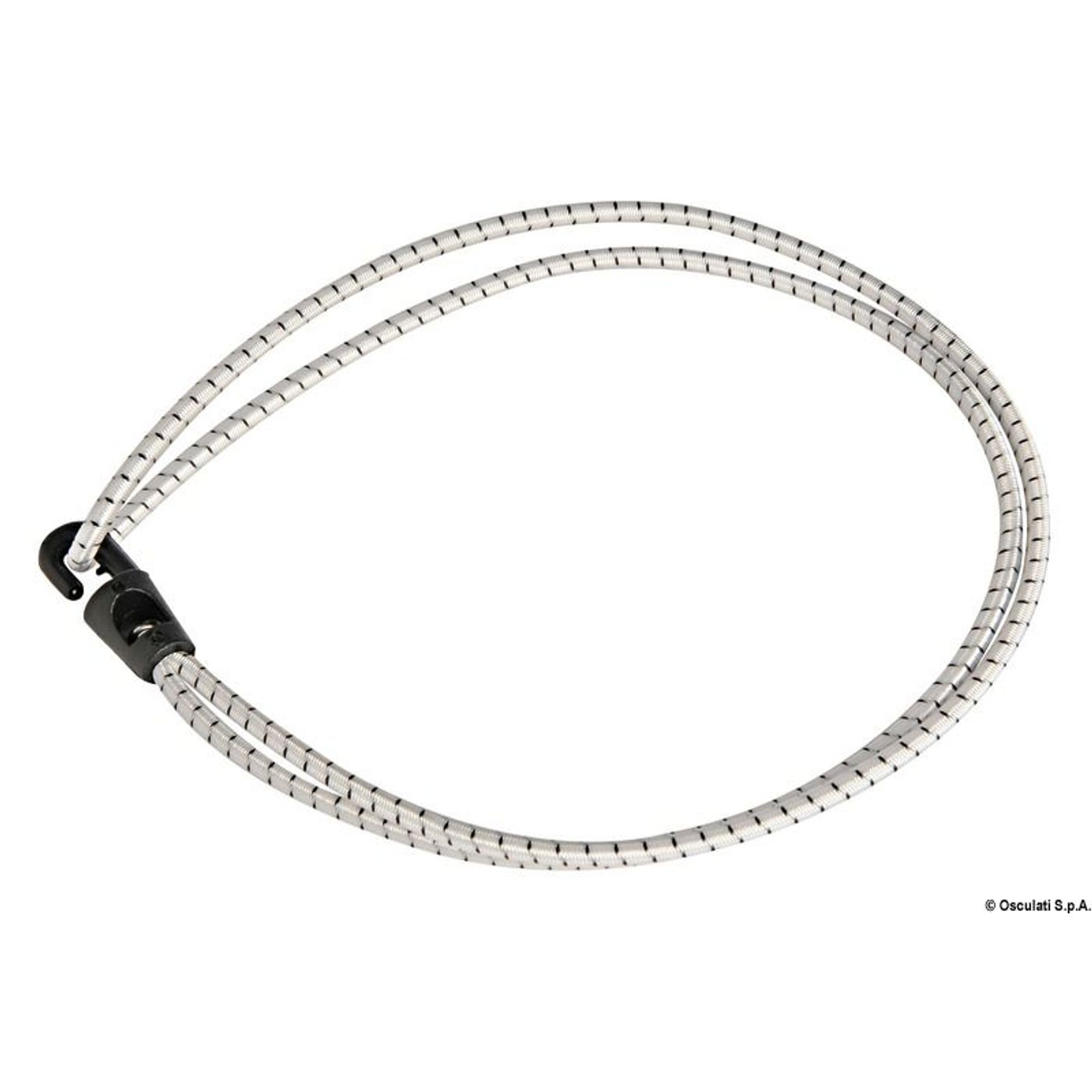 Sejlbånd med nylonkrog 200x4 mm
