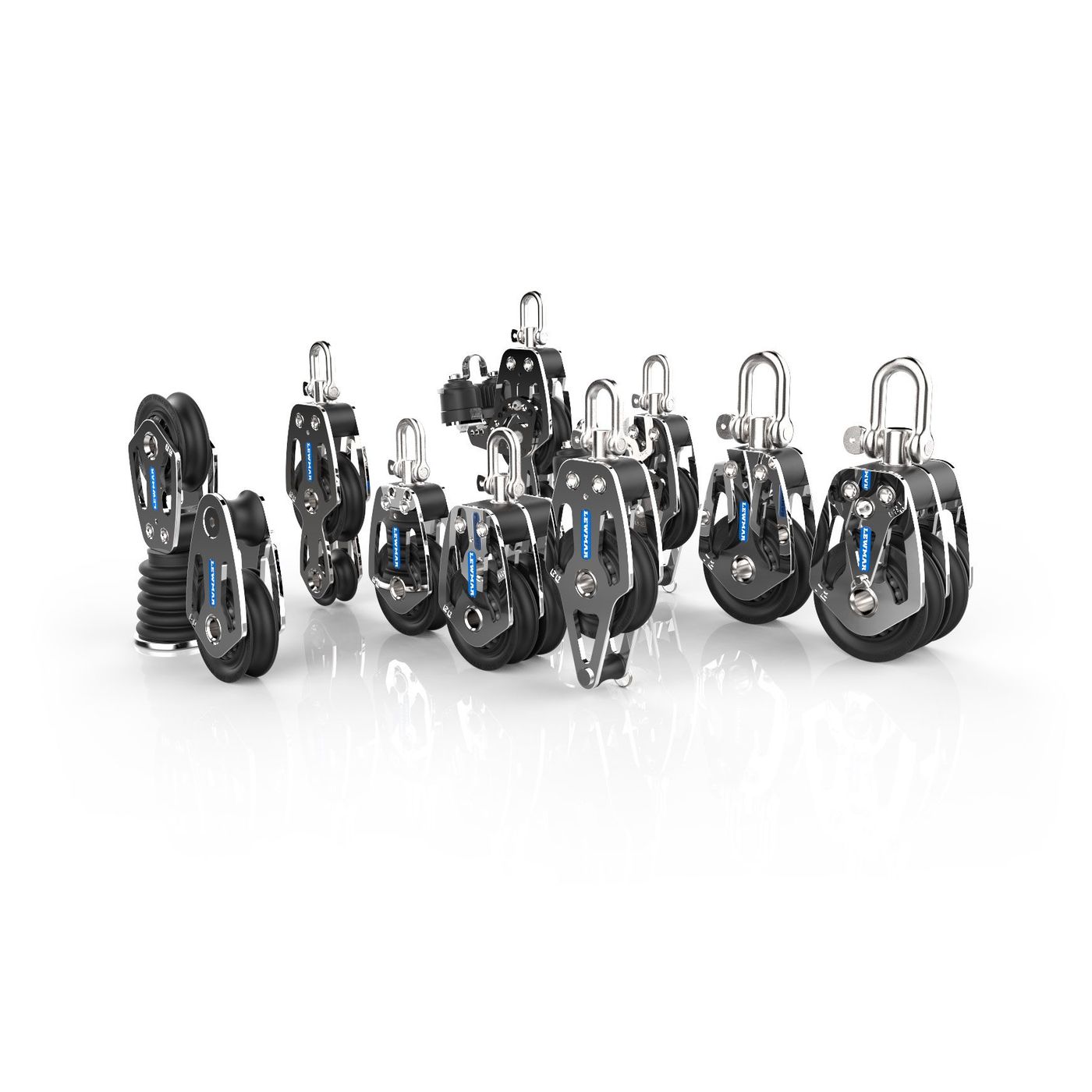 Lewmar HTX 60 dobbelt i rustfrit stål