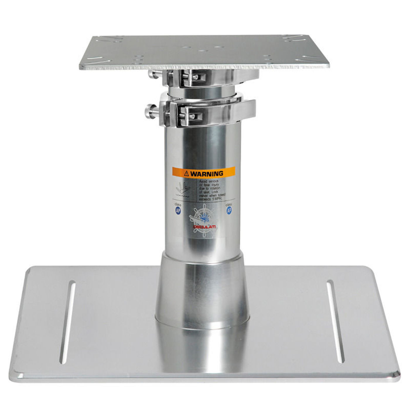 Bordstativ med firkantet base 500 x 500 mm