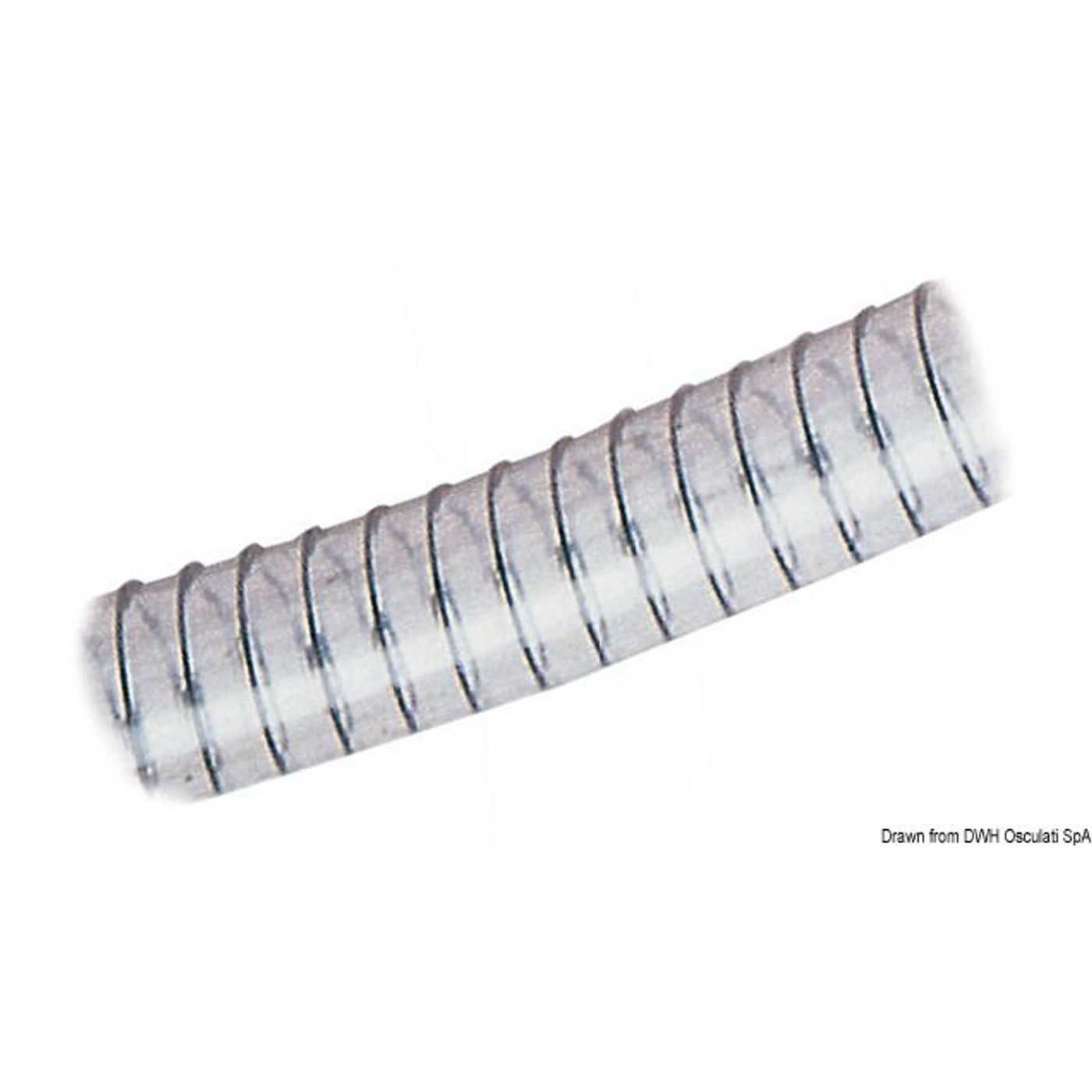 Spiralforstærket slange 20 x 27 mm