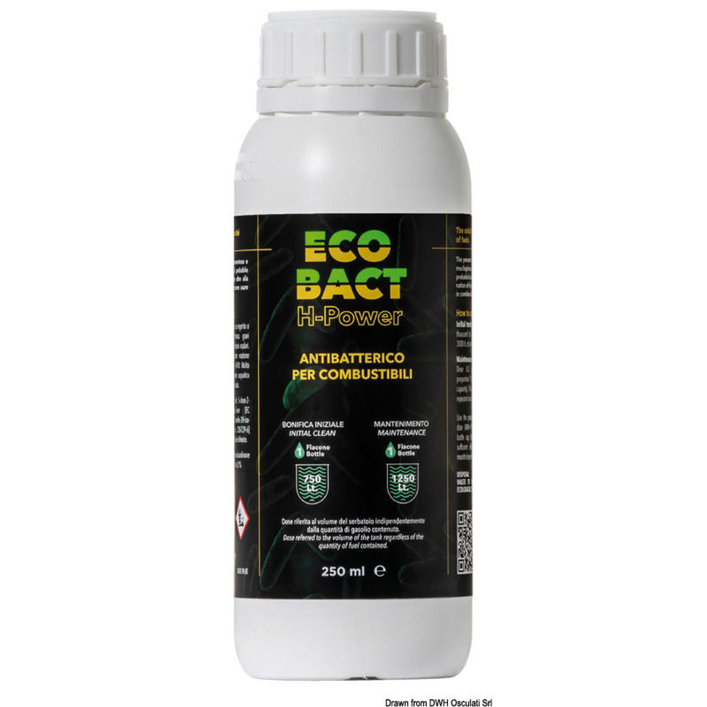 ECO-BACT H-Power brændstofbiocid 250 ml