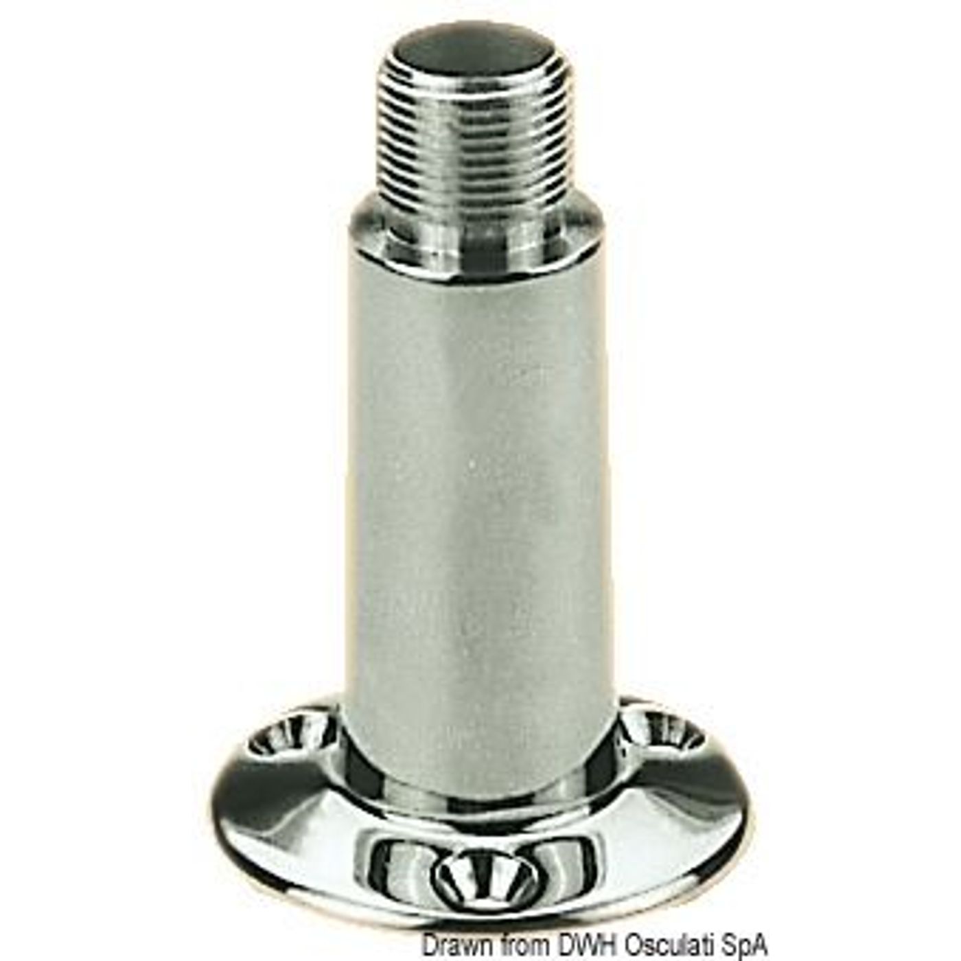 Monteringsfod til GPS/VHF-antenner AISI 316