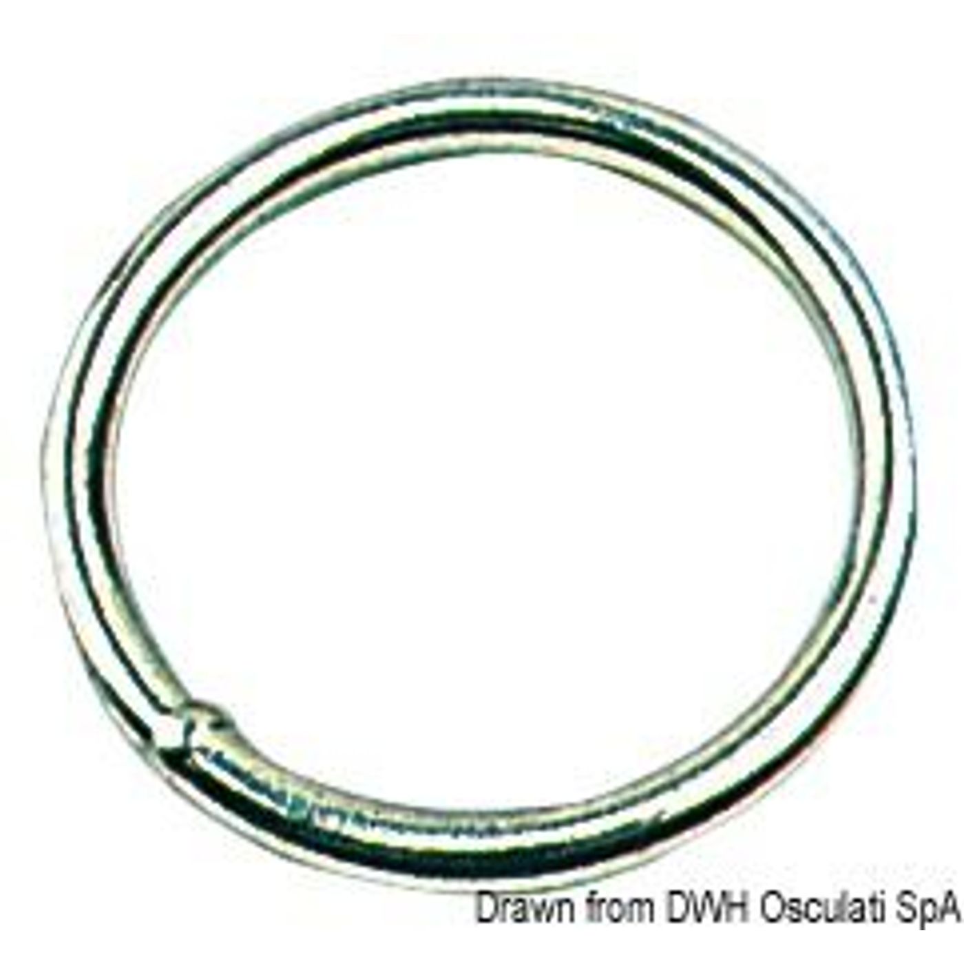Rund ring 8x50 mm