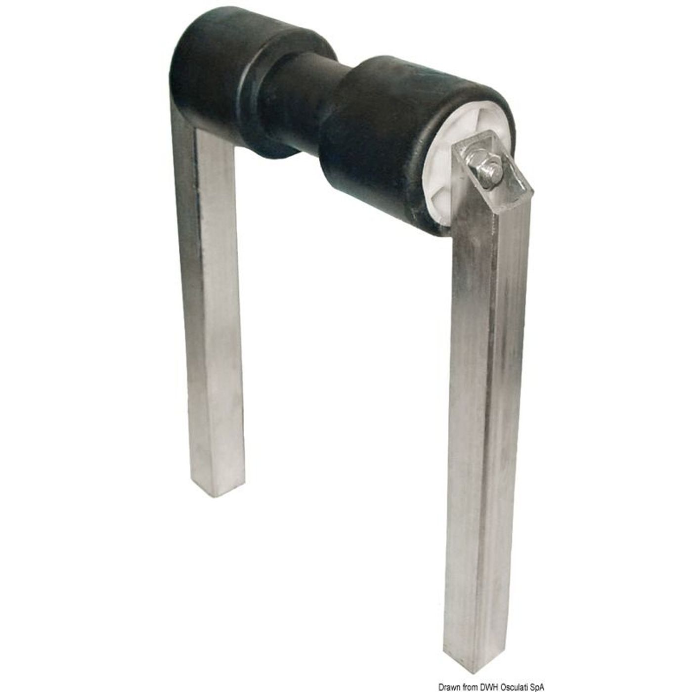 Stor central kølrulle 40 x 40 mm Stor central kølrulle 40 x 40 mm