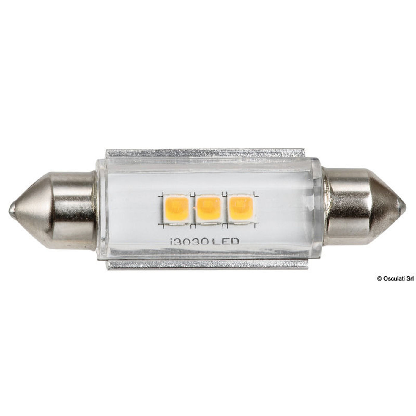 LED-lampa vit/grön