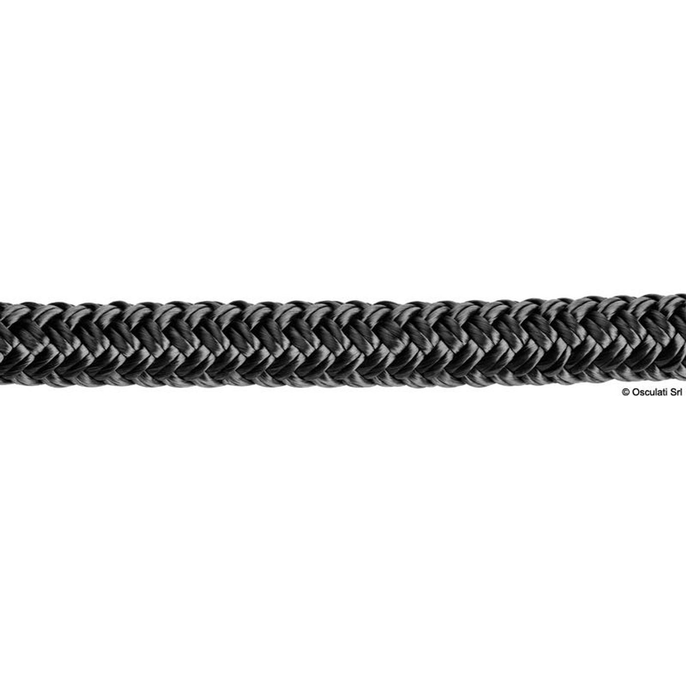 Dobbeltflet sort 8 mm