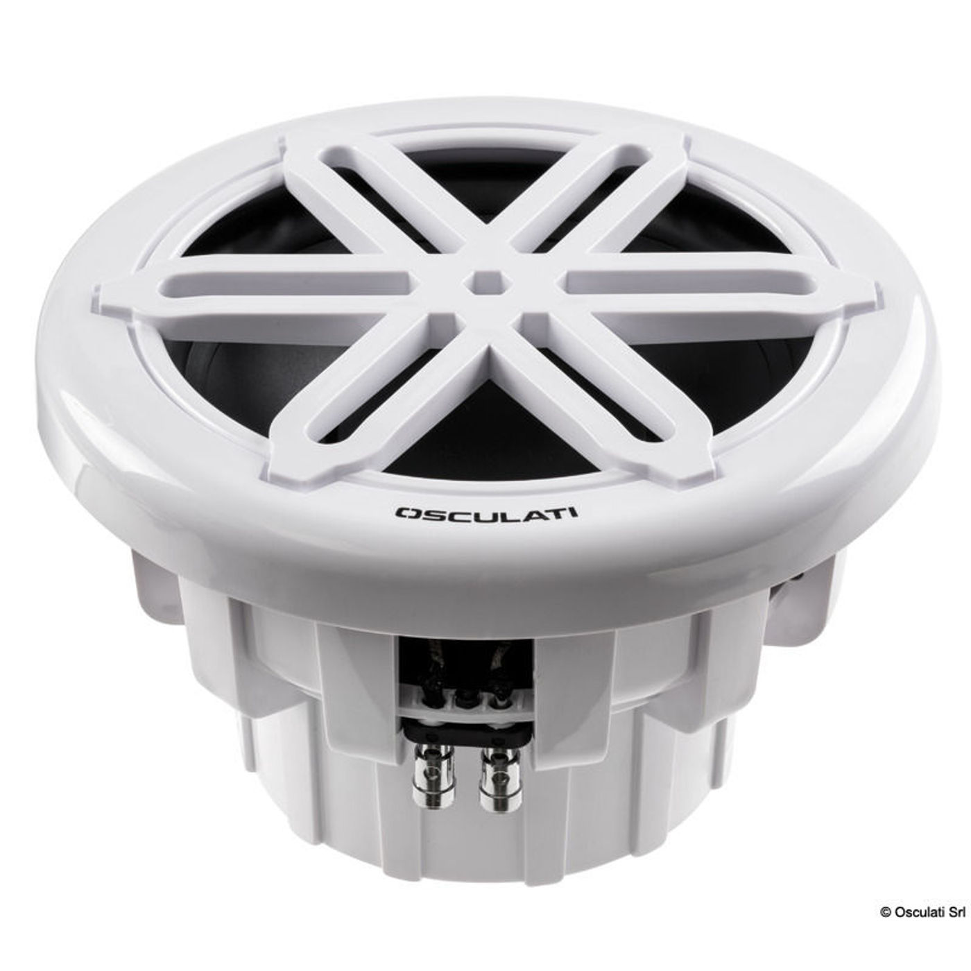 Subwoofer 10" hvid - vandtæt - UV-bestandig Subwoofer 10" hvid - vandtæt - UV-bestandig