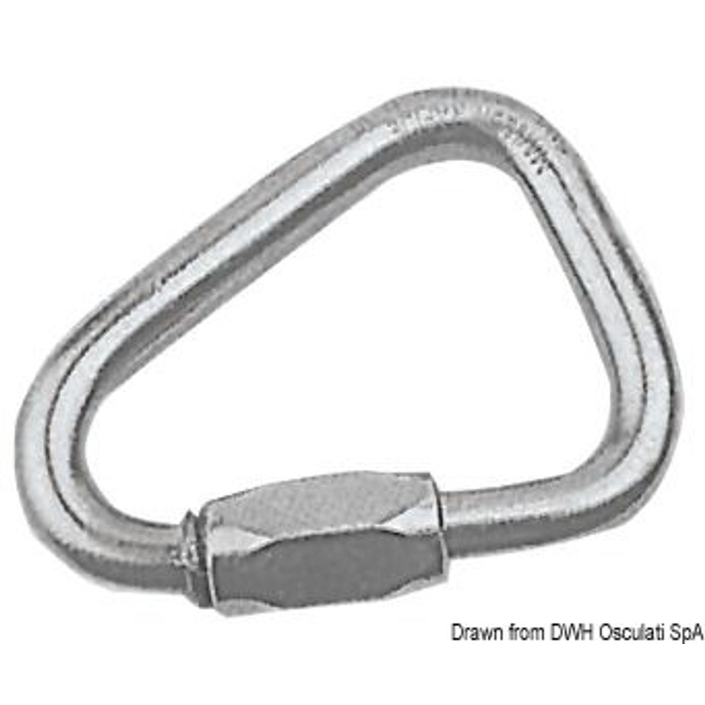 Delta SS karabinhage med skrueåbning 4.5 mm