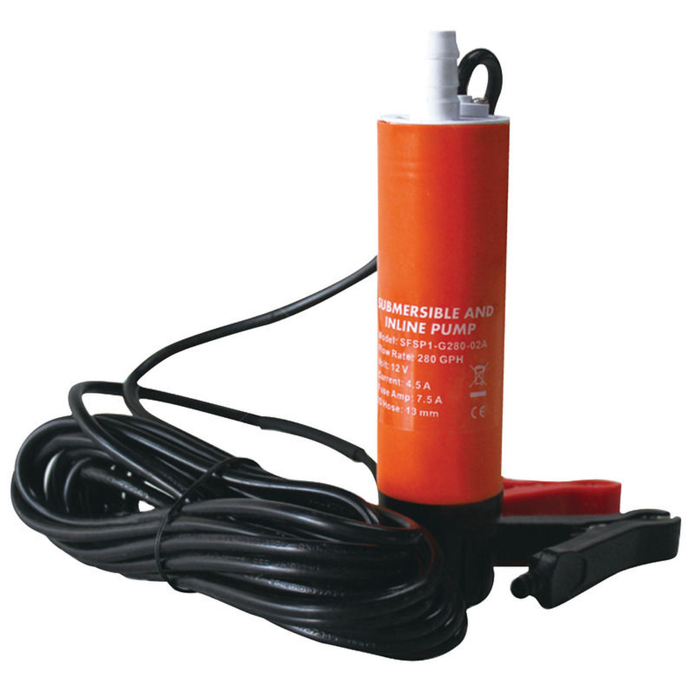 Dykcentrifugalpumpe 12V - 18l/min Dykcentrifugalpumpe 12V - 18l/min