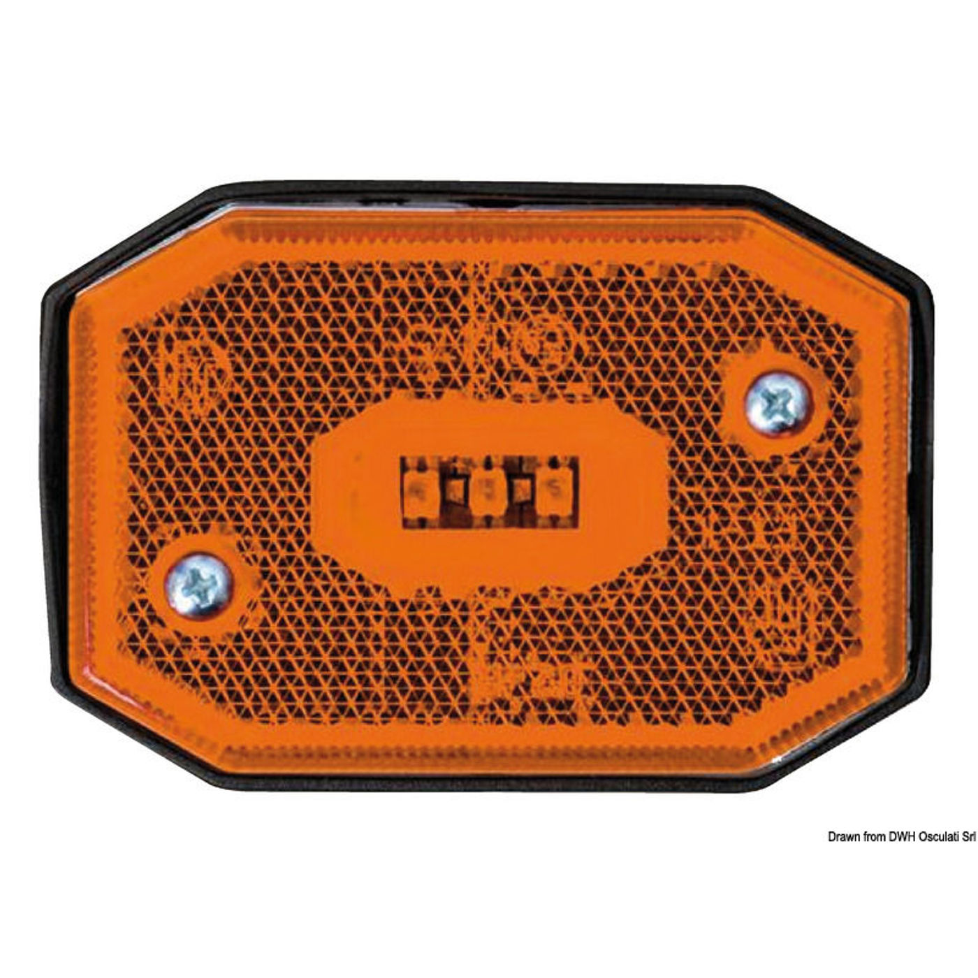 Orange LED-sidelygte Orange LED-sidelygte
