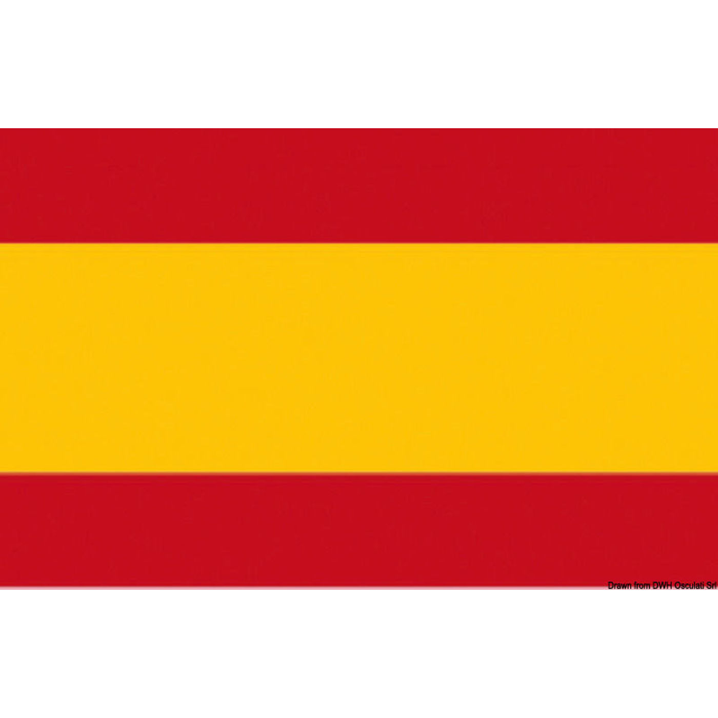 Spaniens flag 50 x 75 cm