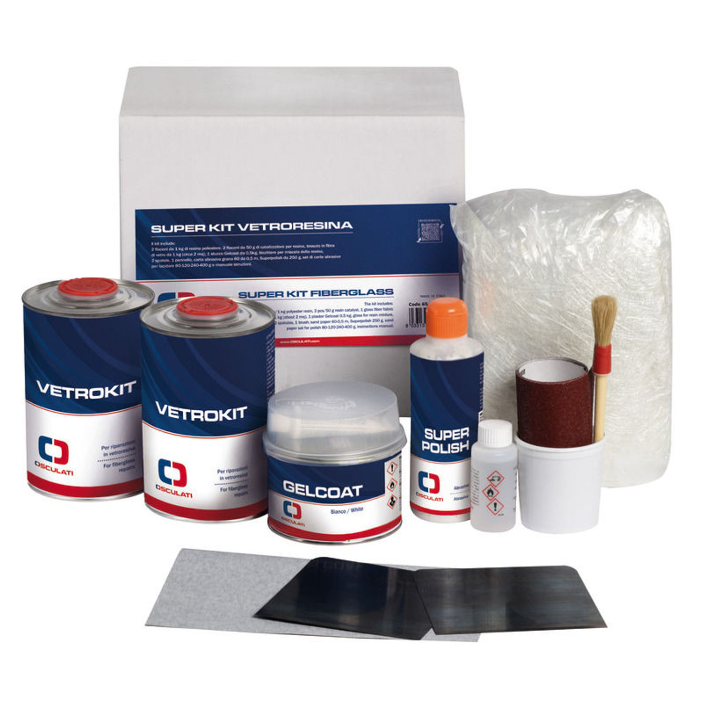 Glasfiber superkit