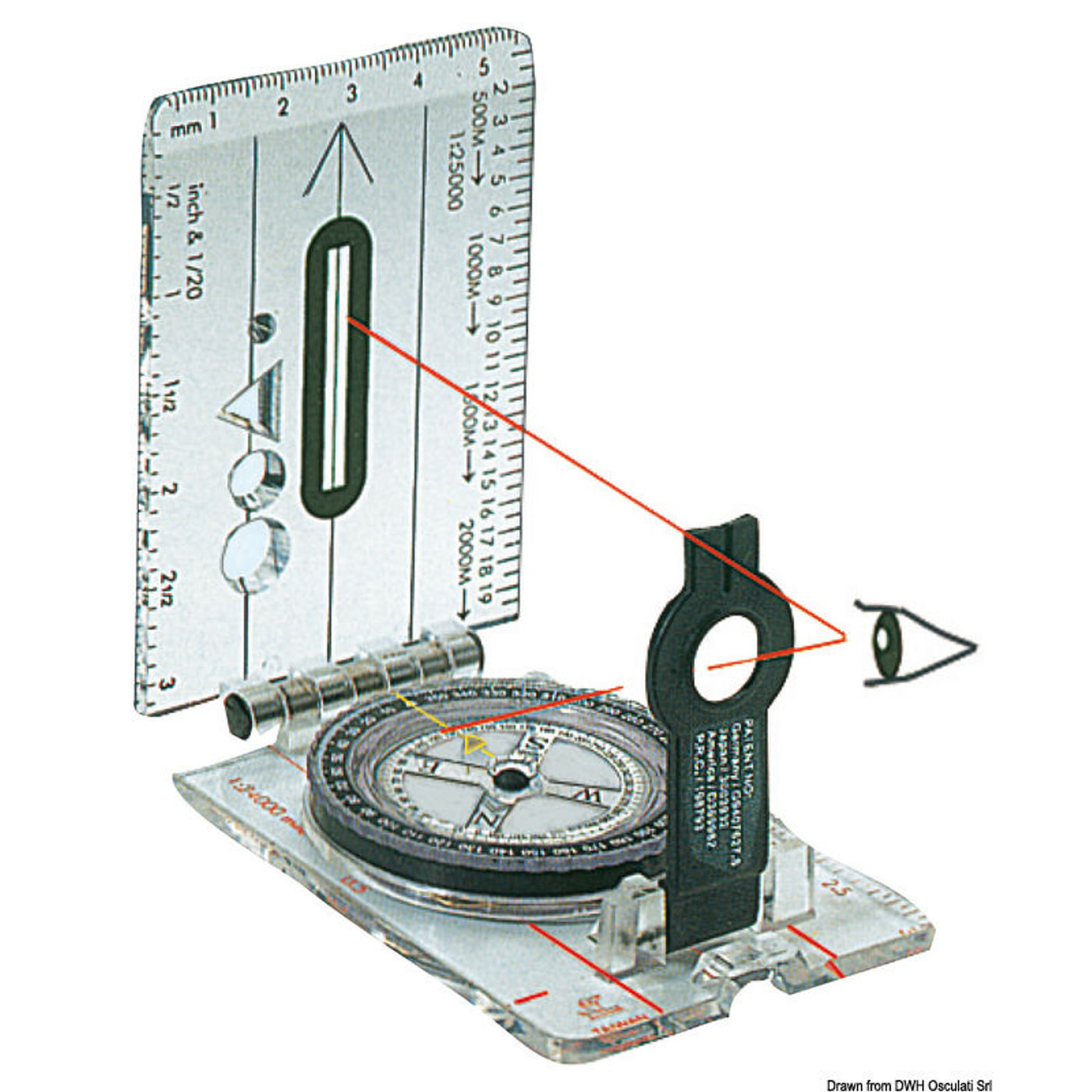 Pejlekompas CD703L