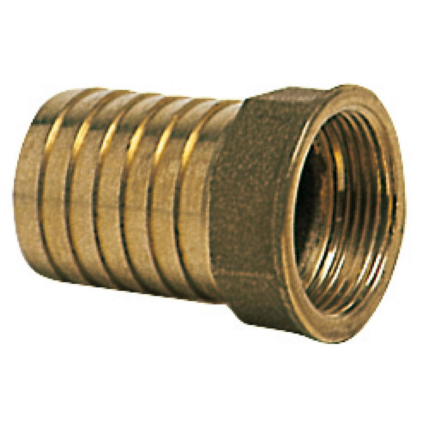 Slangeadapter i støbt messing med indvendigt gevind 2" x 50 mm