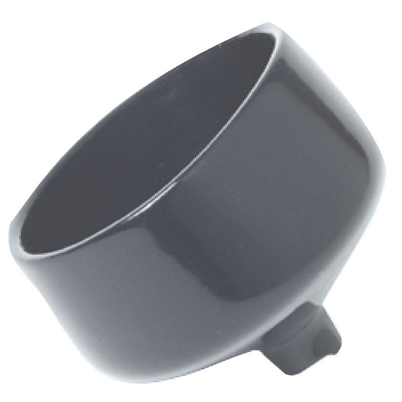 Spöhållare med oval PVC-dräneringsplugg