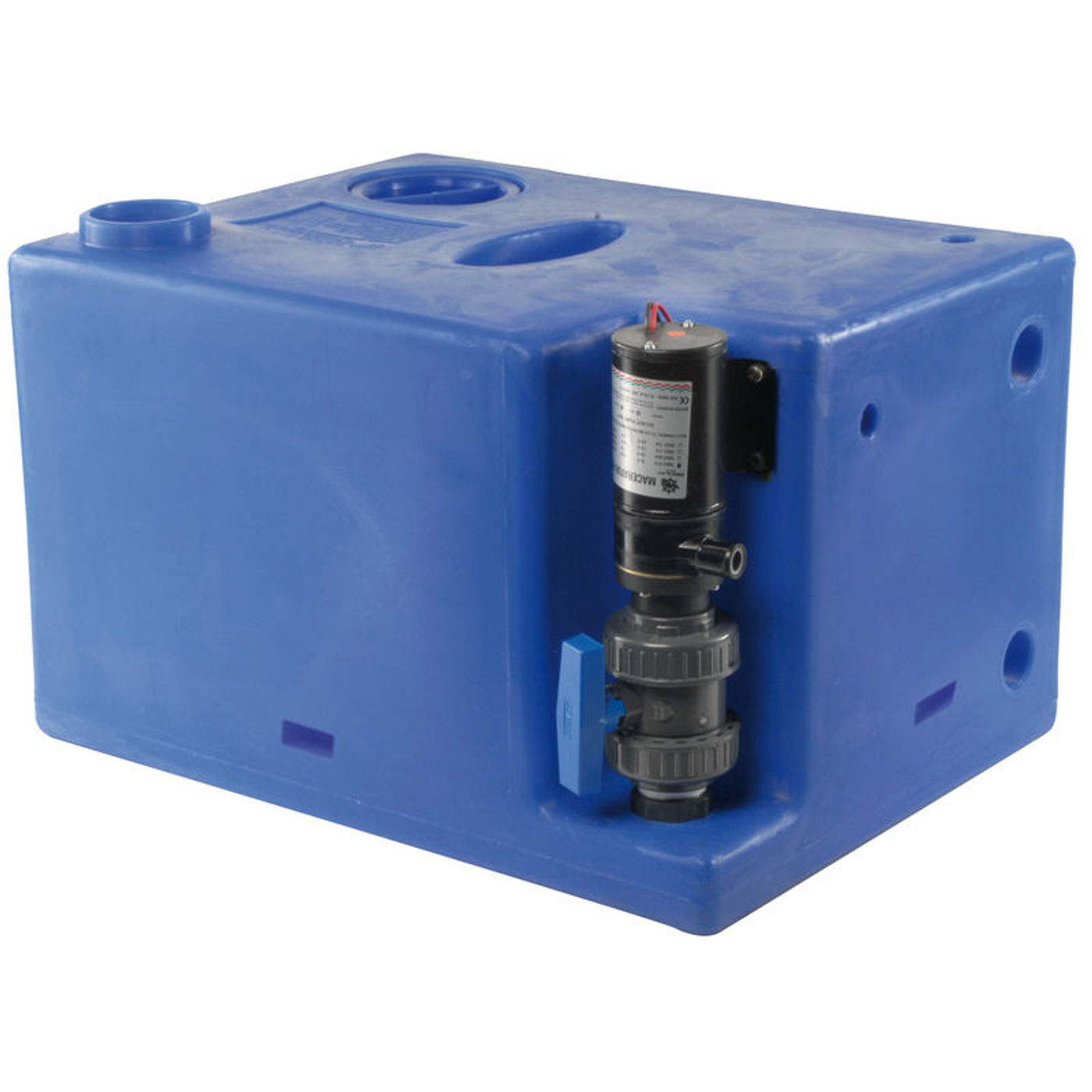 Septiktank med maceratorpumpe 12 V 112 l