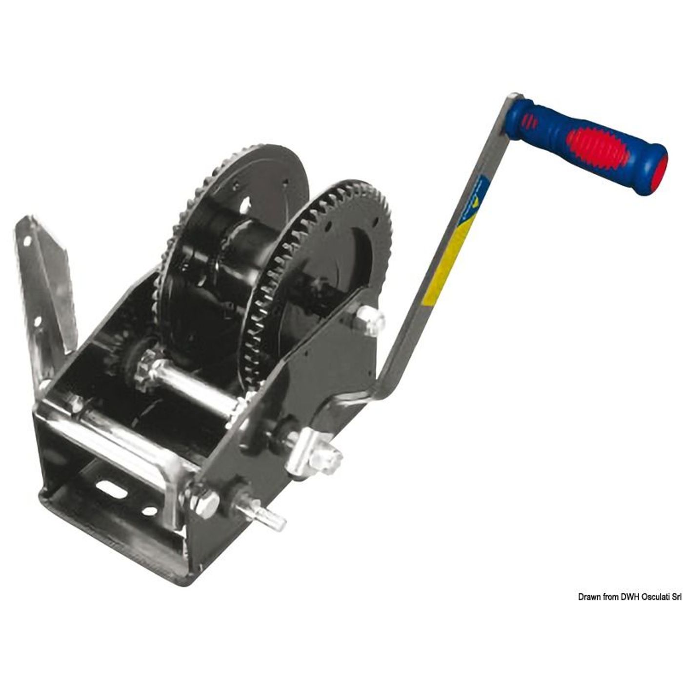 Dual Drive bådoptagningsspil 1454 kg