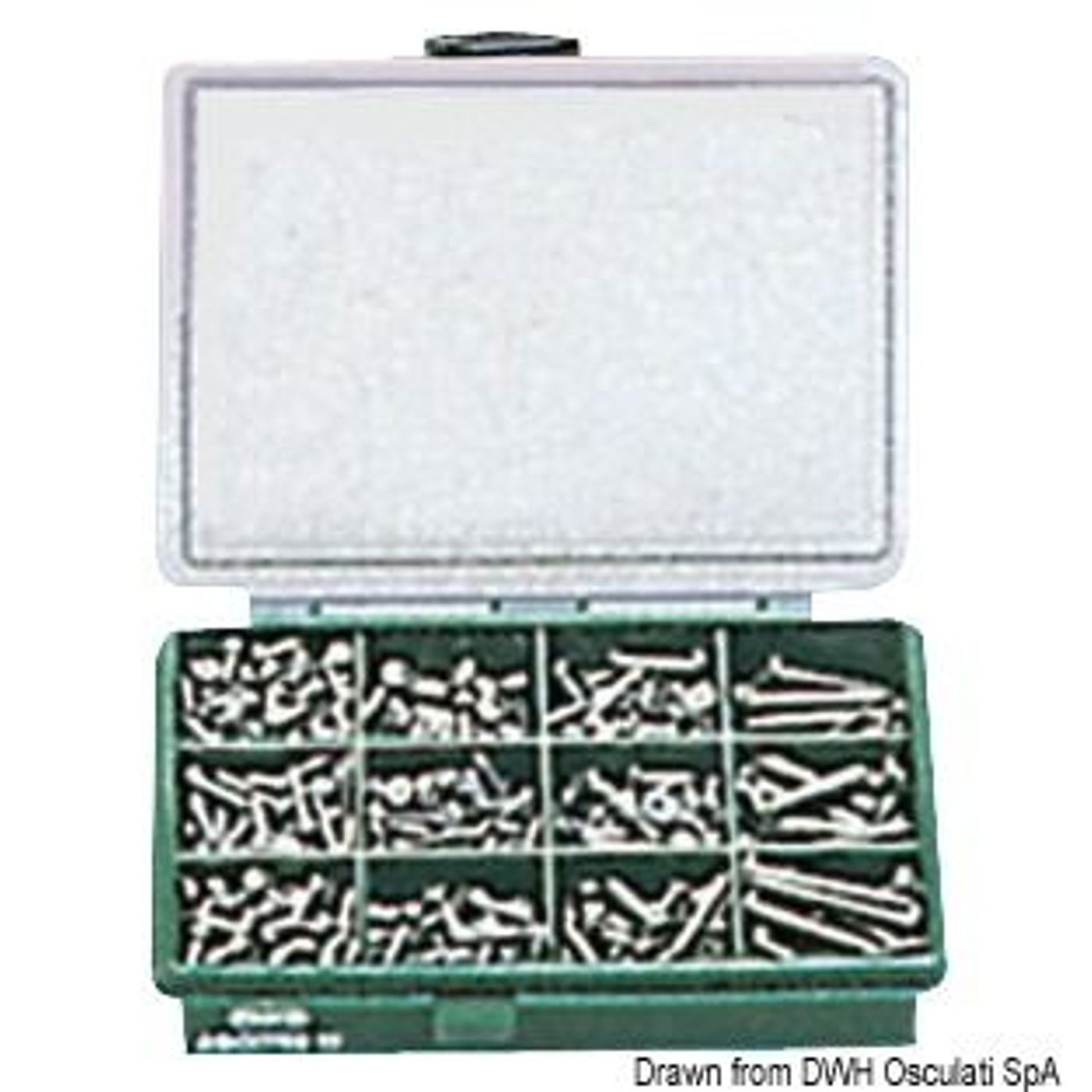 Kompakt skruesæt 390 pcs