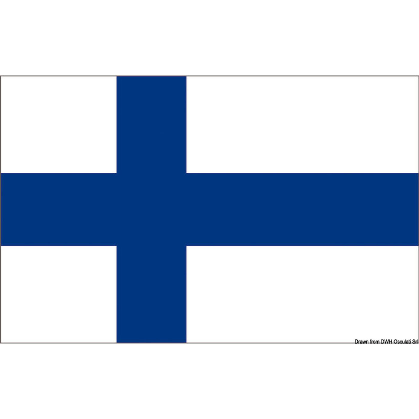 Finlandsflag 40 x 60 cm