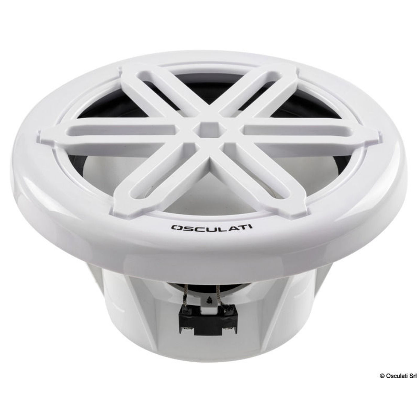 Subwoofer 8" hvid - vandtæt - UV-bestandig