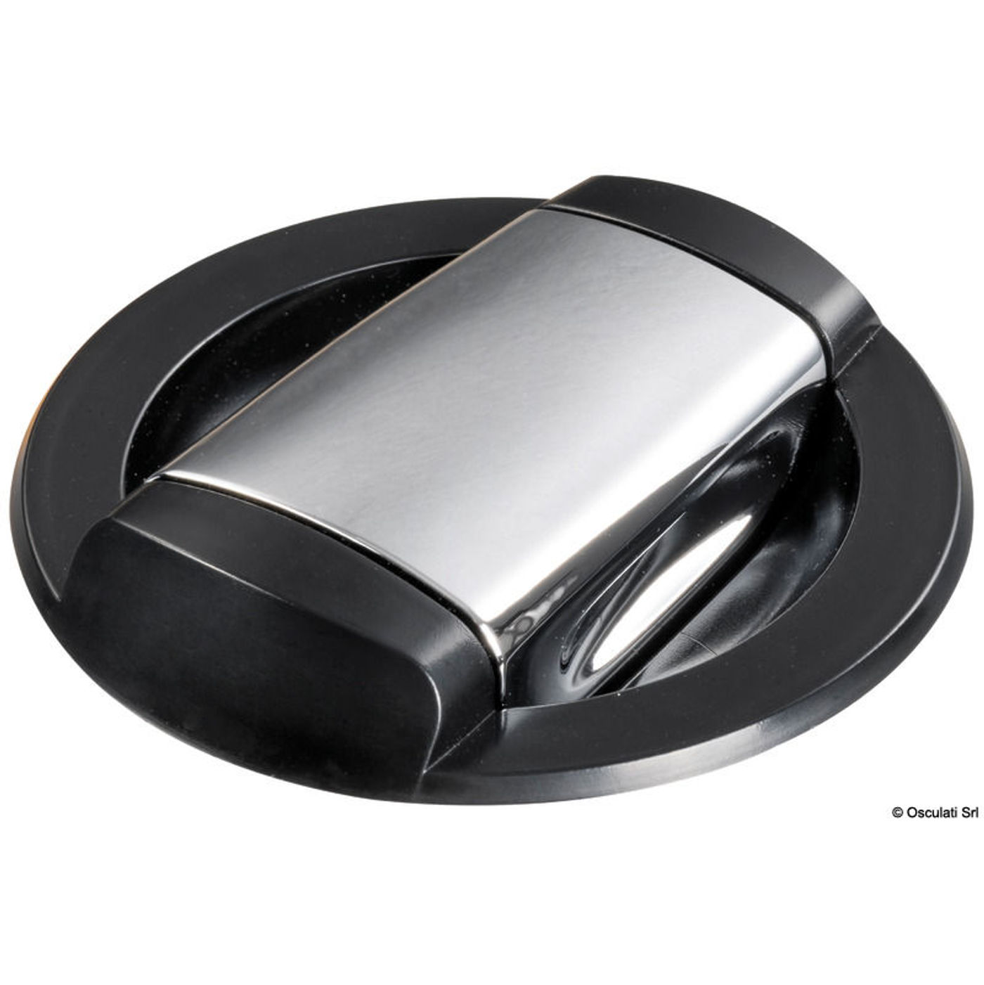 Saturn bruser med vandret blandingsbatteri sort Saturn bruser med vandret blandingsbatteri sort