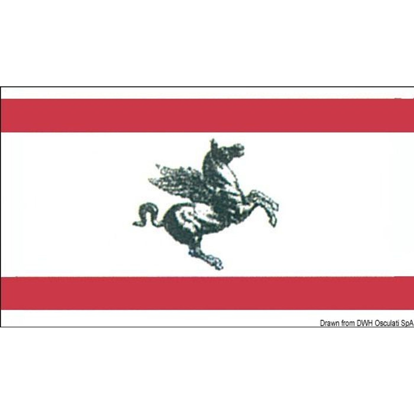 Flag Toscana 20 x 30 cm