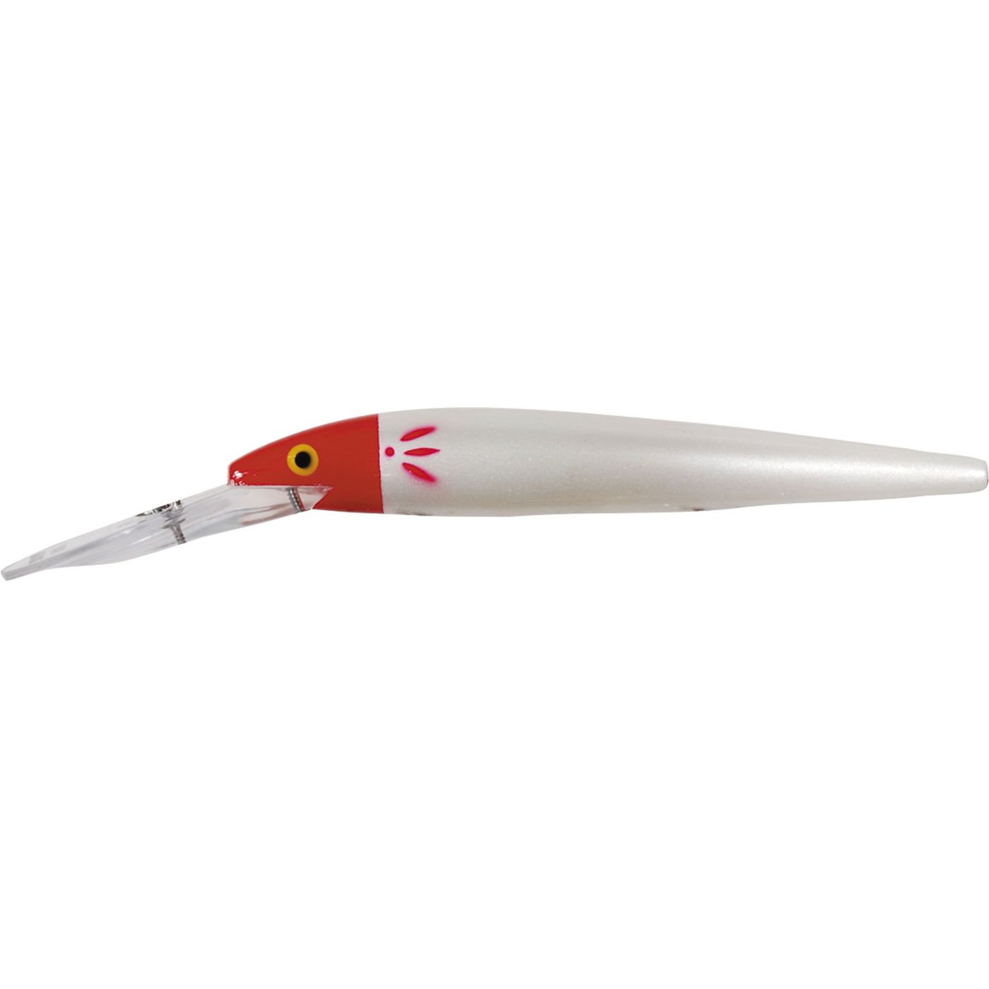Deep Diving Red Fin White Red Head #2 18g 14cm