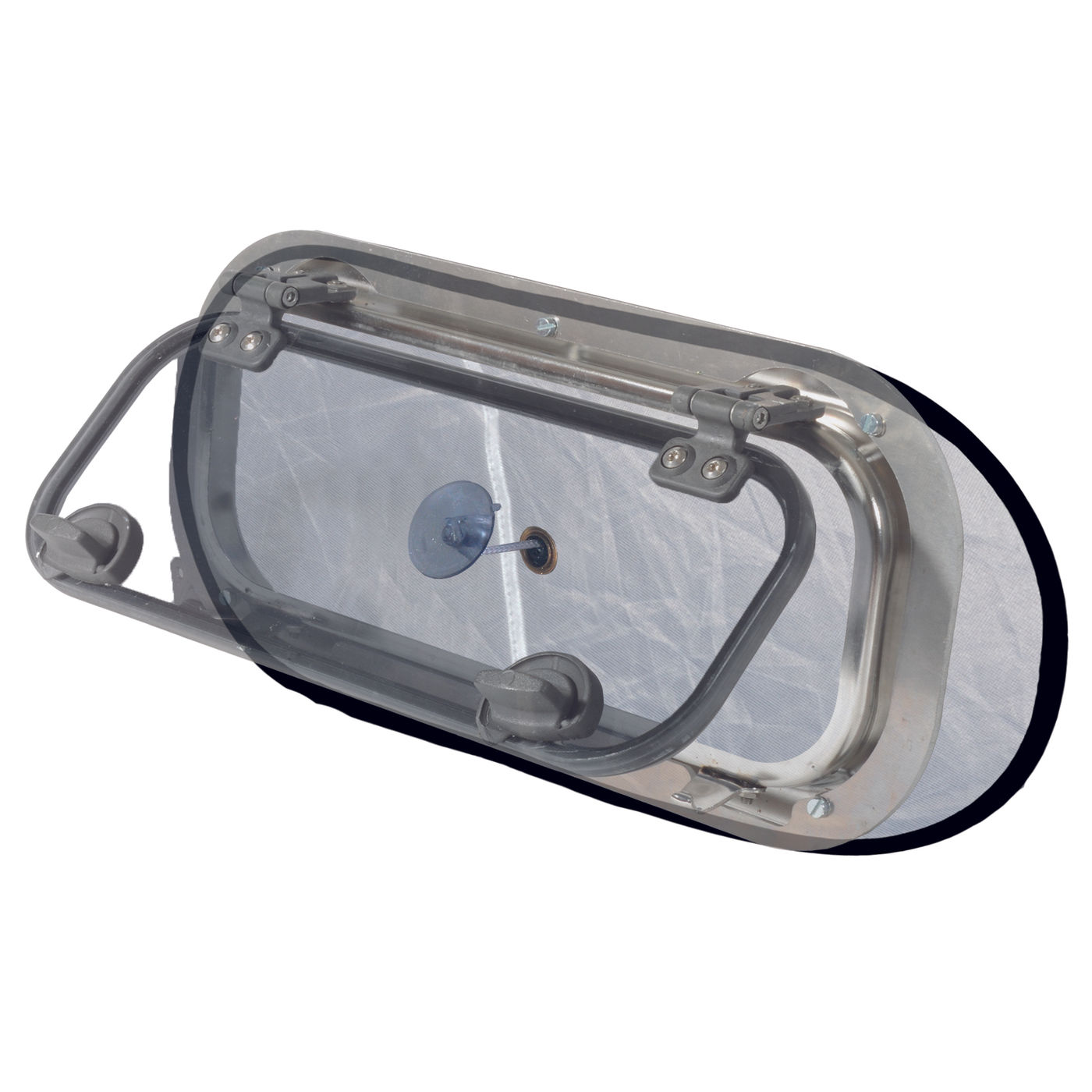 Waterline Design Solskærm med Ventilation til Portlights, Stor