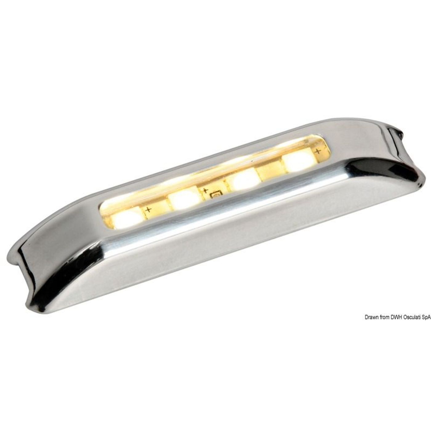 LED courtesy-lys, front, blå LED courtesy-lys, front, blå