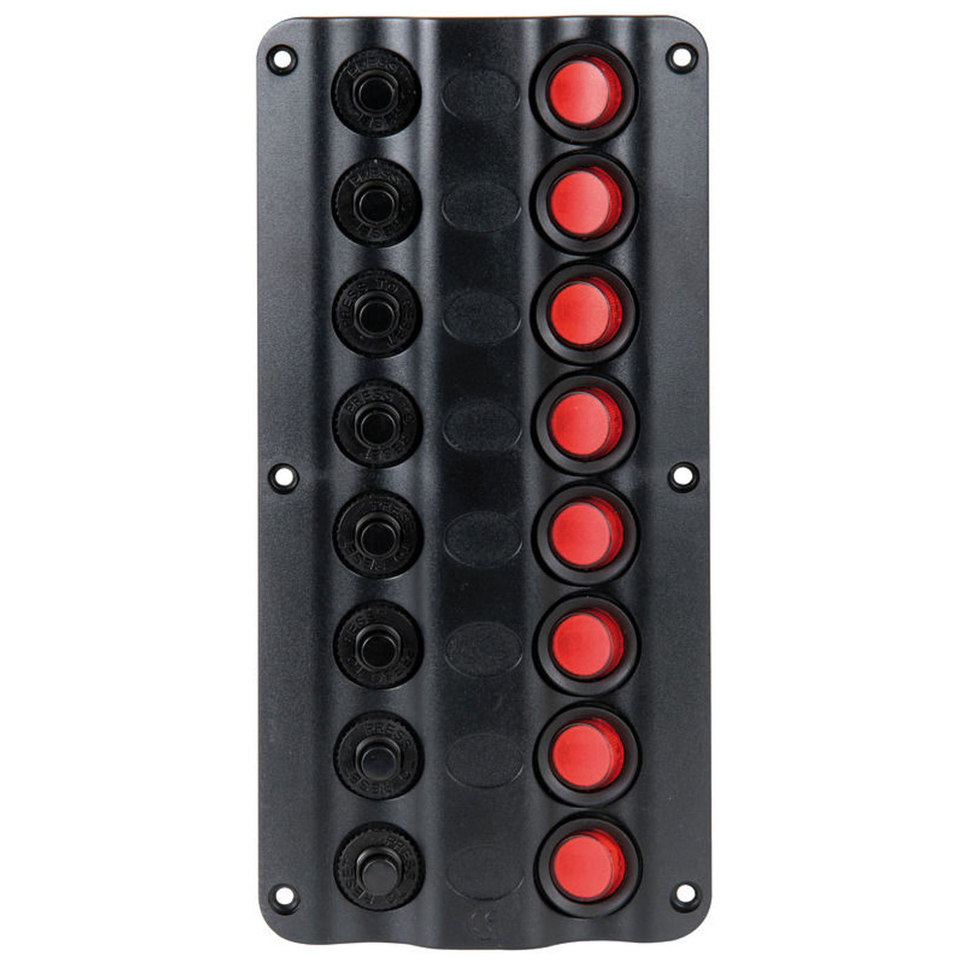 Wave elektrisk kontrolpanel 8 afbrydere