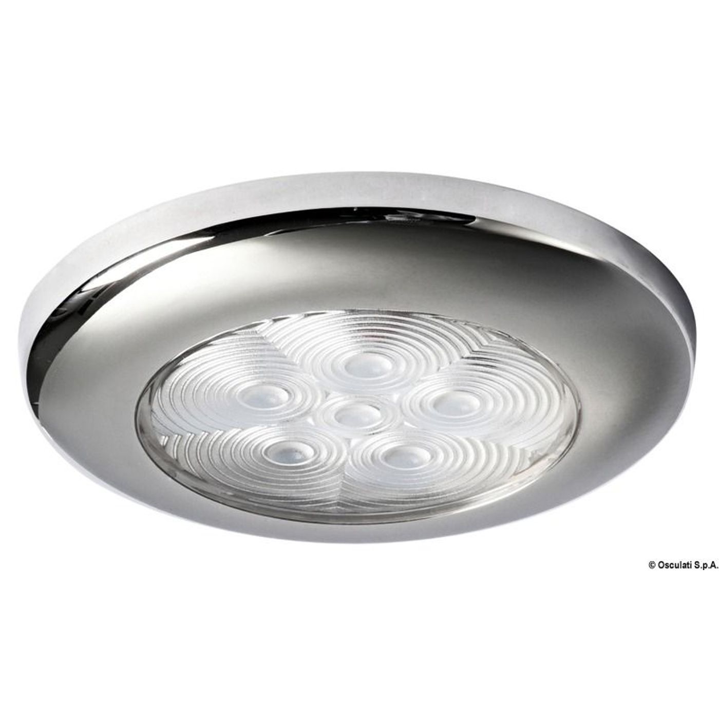 Hvid LED-loftlampe uden indfældning